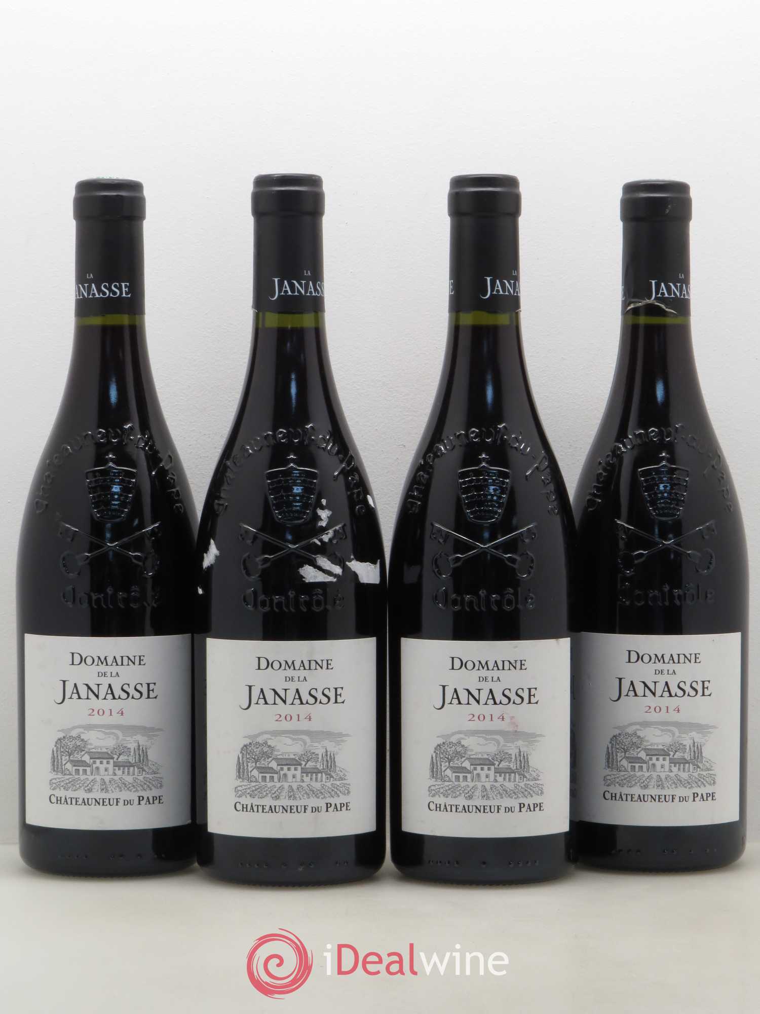 Châteauneuf-du-Pape La Janasse (Domaine de) 2014 - Lot de 4 bouteilles - 0