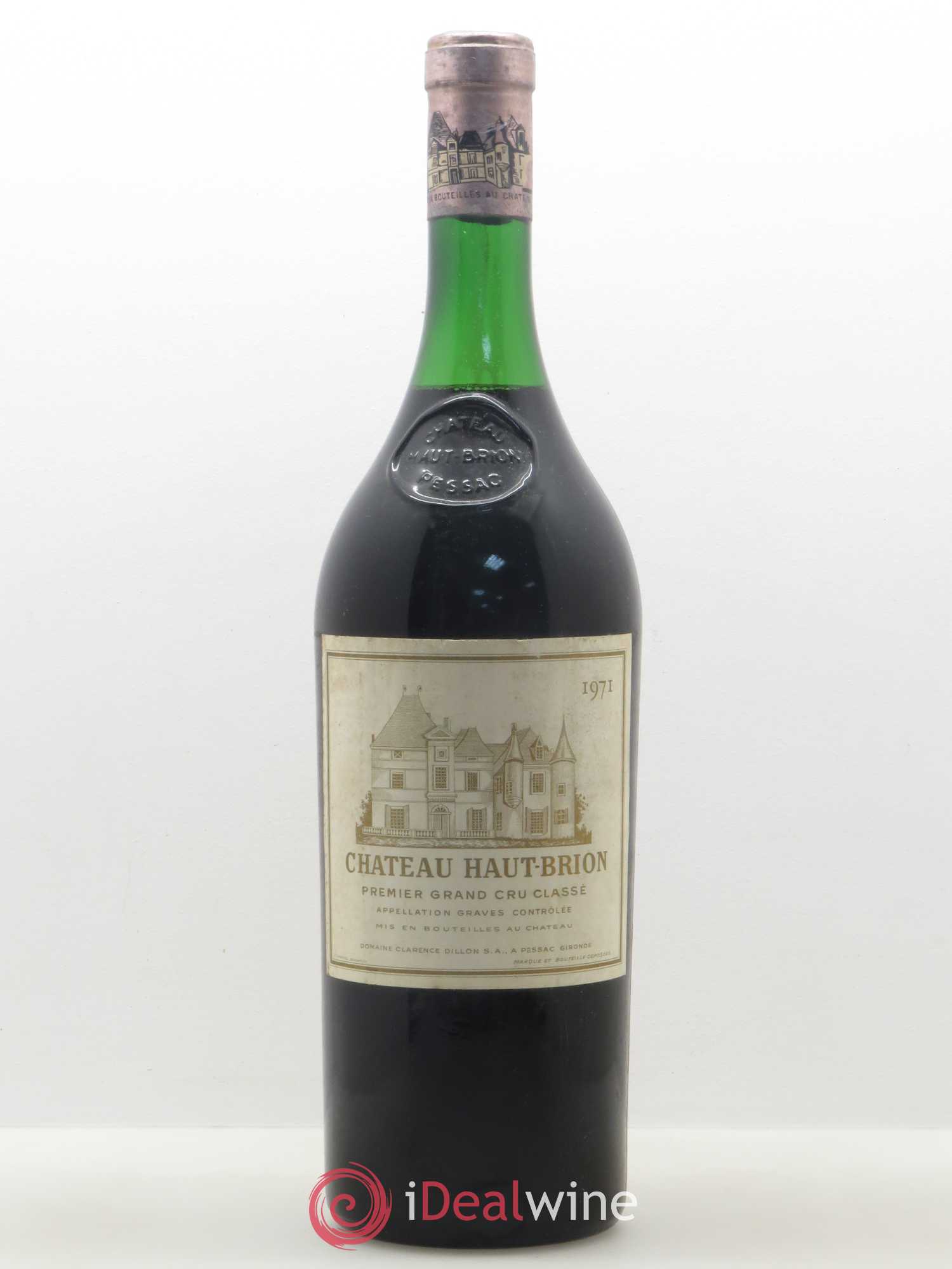 Château Haut Brion 1er Grand Cru Classé 1971 - Lot de 1 magnum - 0