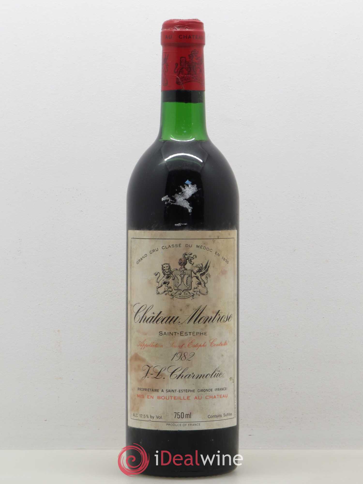 Château Montrose 2ème Grand Cru Classé 1982 - Lot de 1 bouteille - 0