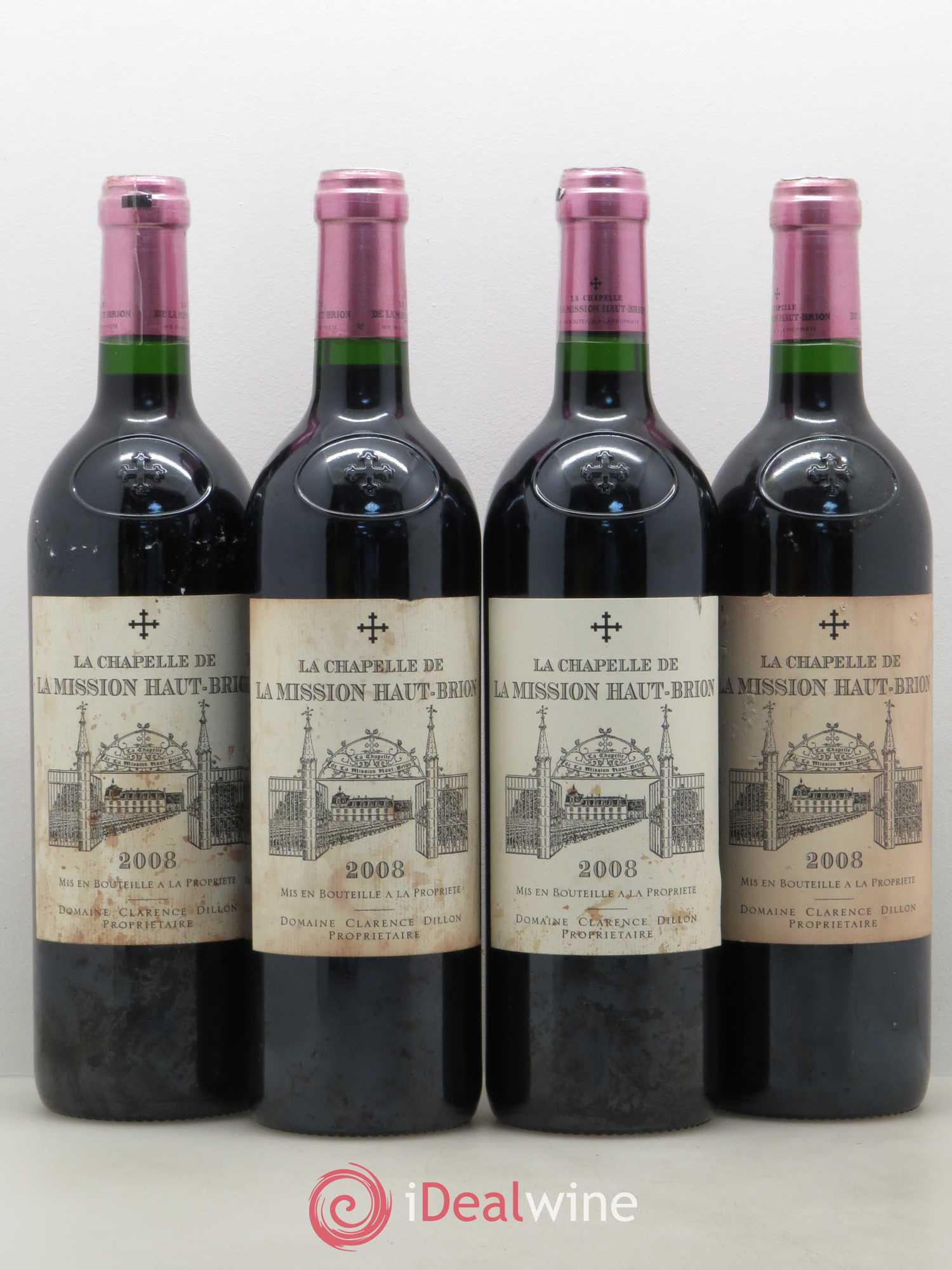 La Chapelle de La Mission Haut-Brion Second Vin 2008 - Lot de 4 bouteilles - 0