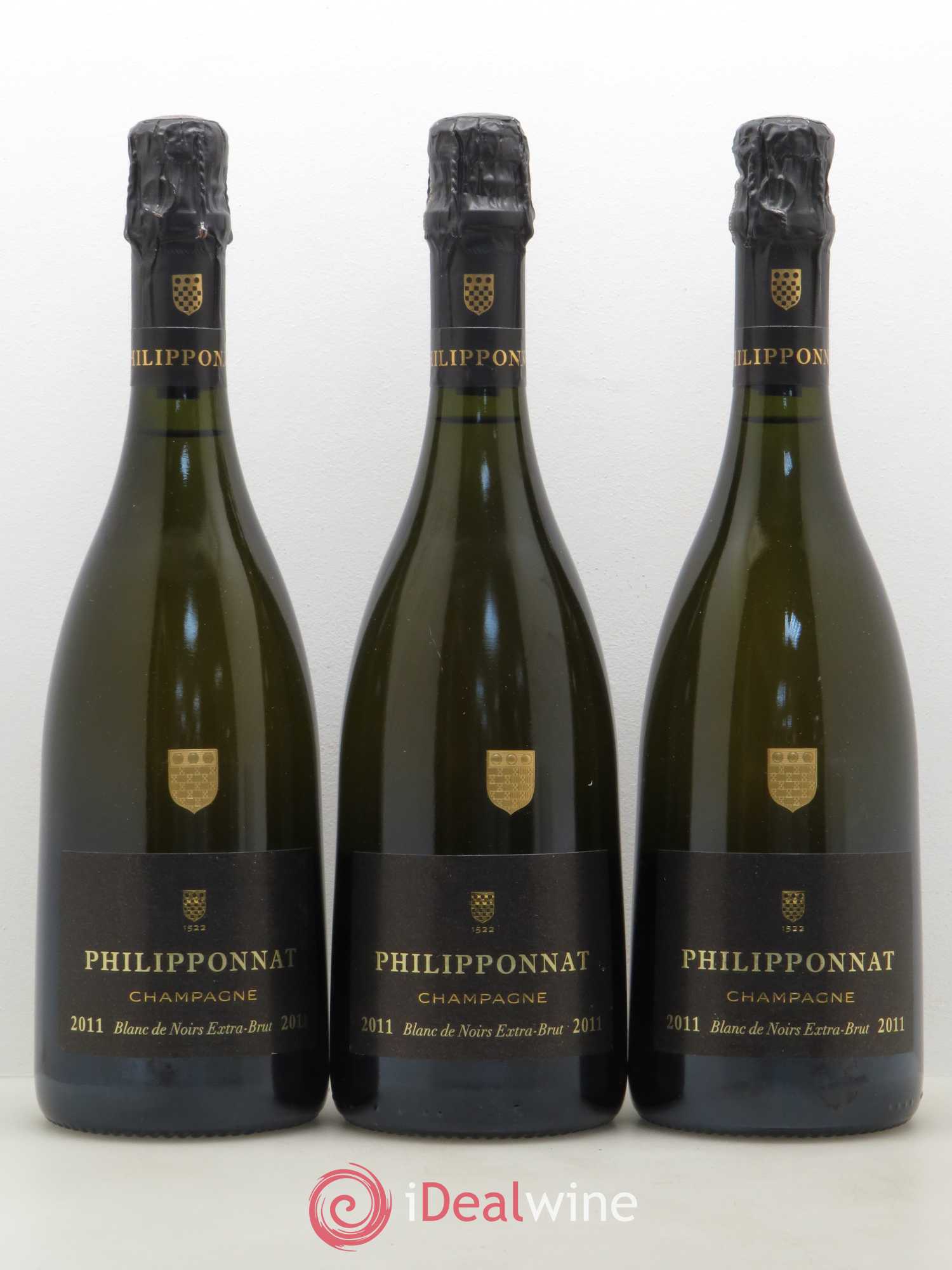 Blanc de Noirs Extra-Brut Philipponnat 2011 - Lot de 3 bouteilles - 0