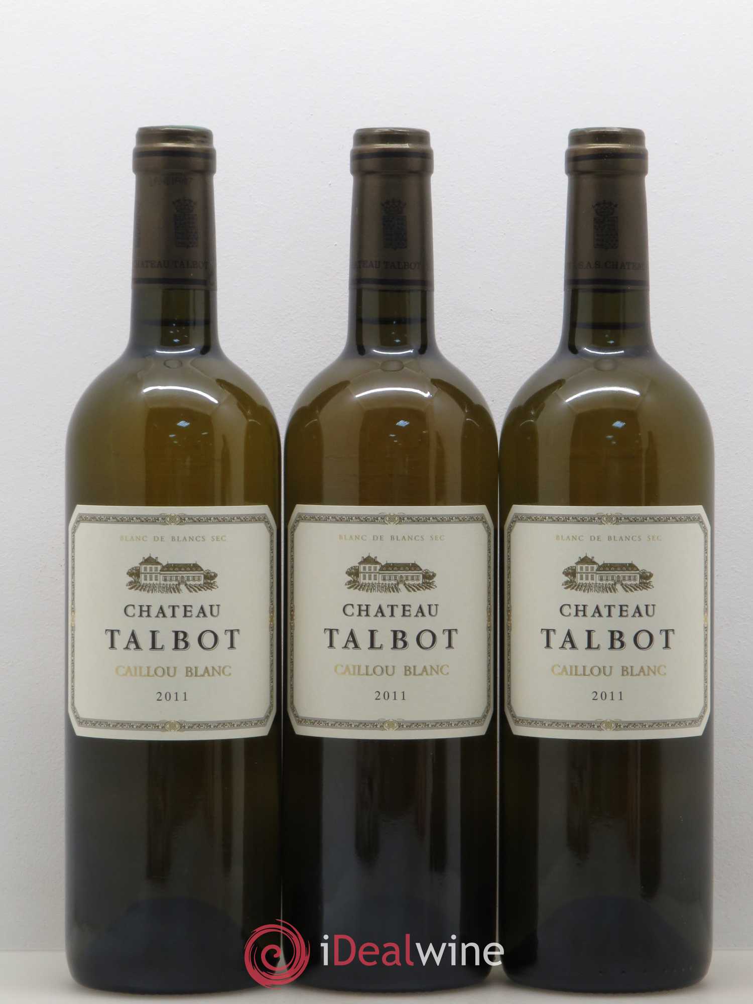 Château Talbot Caillou Blanc 2011 - Lot de 12 bouteilles - 3