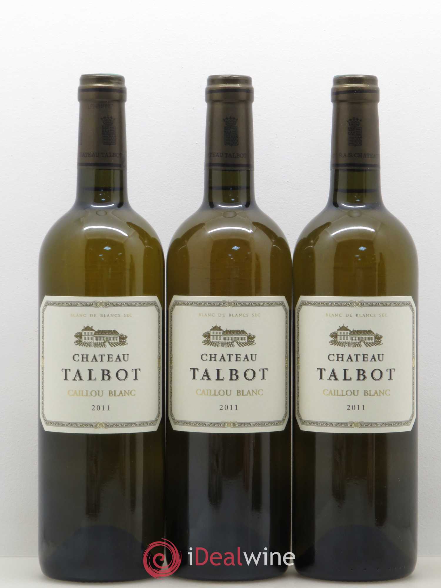Château Talbot Caillou Blanc 2011 - Lot de 12 bouteilles - 4
