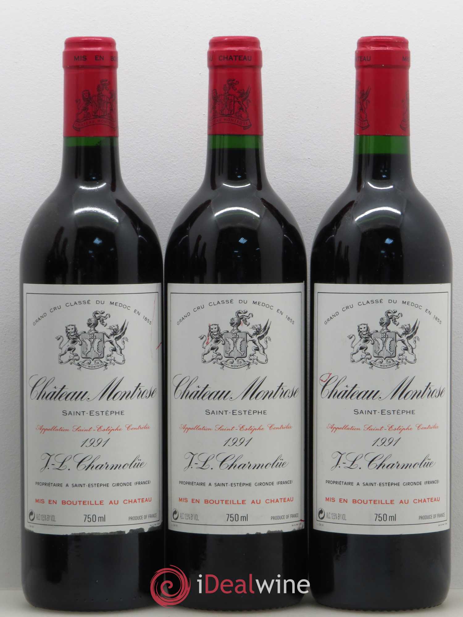 Château Montrose 2ème Grand Cru Classé 1991 - Lot de 6 bouteilles - 2