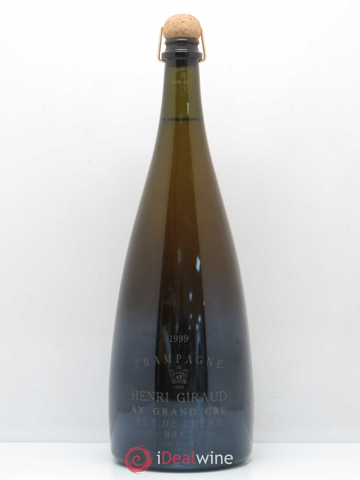 Aÿ Grand Cru Brut Fût de Chêne Henri Giraud Grand Cru 1999 - Lot de 1 magnum - 0