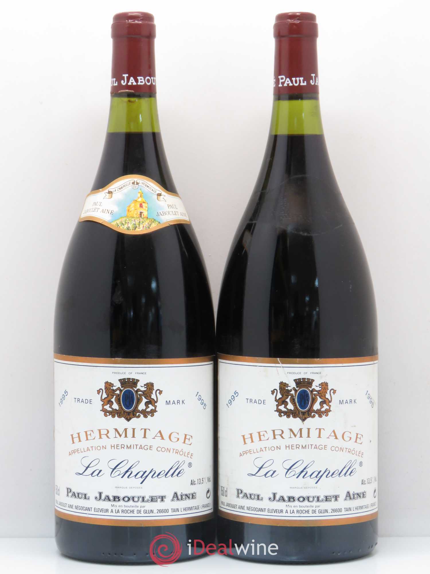 Hermitage La Chapelle Paul Jaboulet Ainé 1995 - Lot de 2 magnums - 0