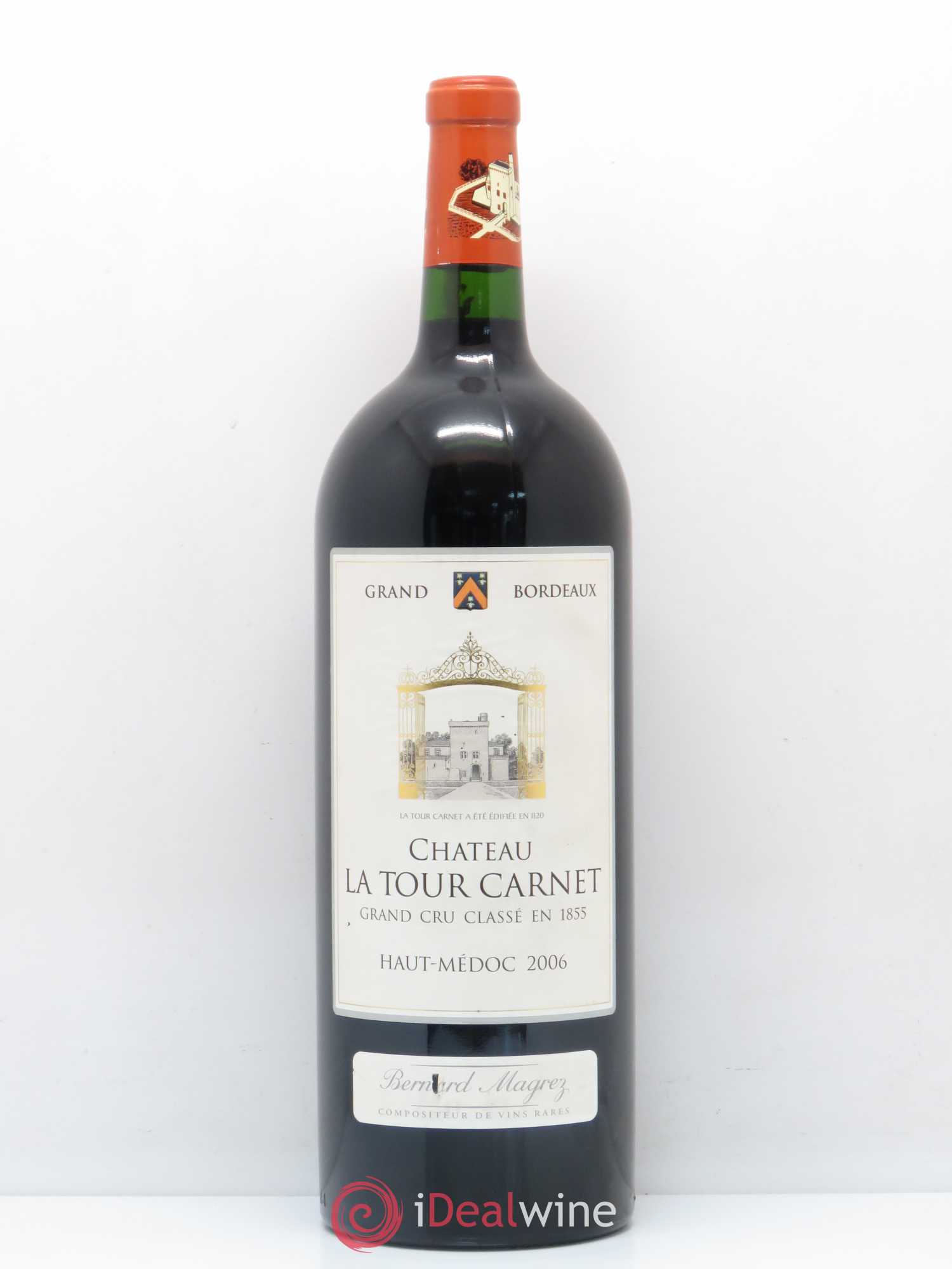 Château la Tour Carnet 4ème Grand Cru Classé 2006 - Lot de 1 magnum - 0