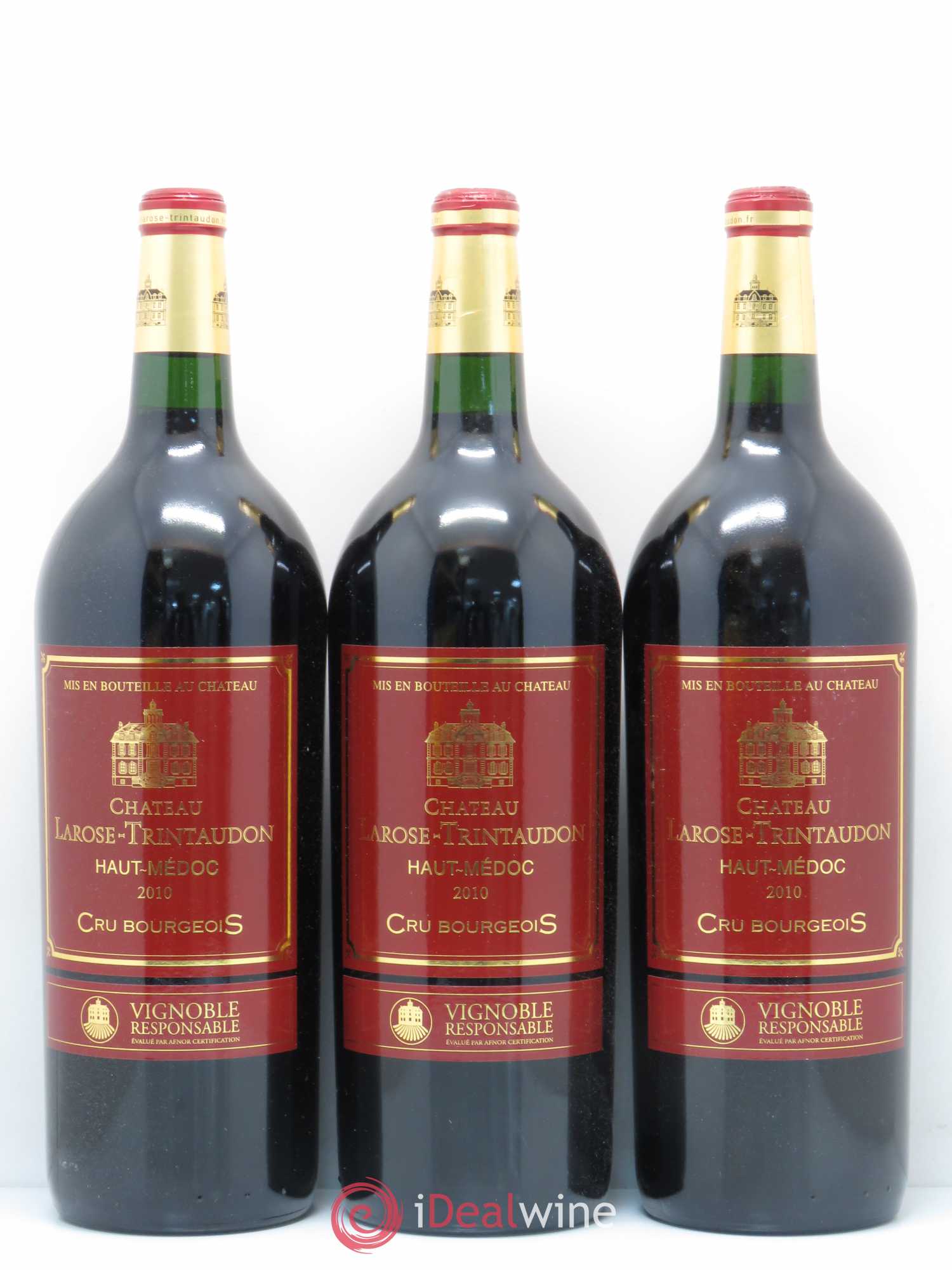 Château Larose Trintaudon Cru Bourgeois 2010 - Lot de 6 magnums - 1