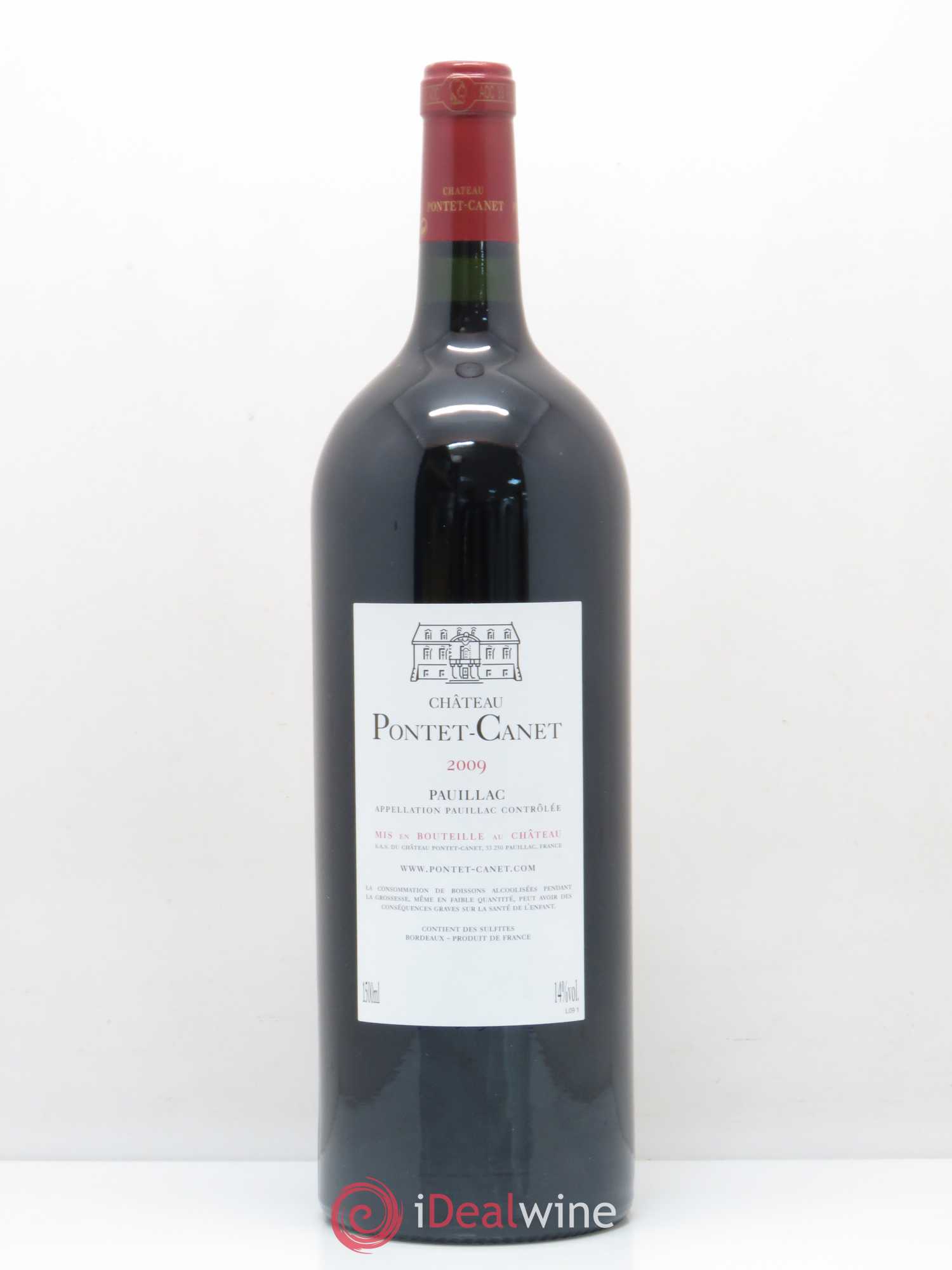 Château Pontet Canet 5ème Grand Cru Classé 2009 - Lot de 1 magnum - 1