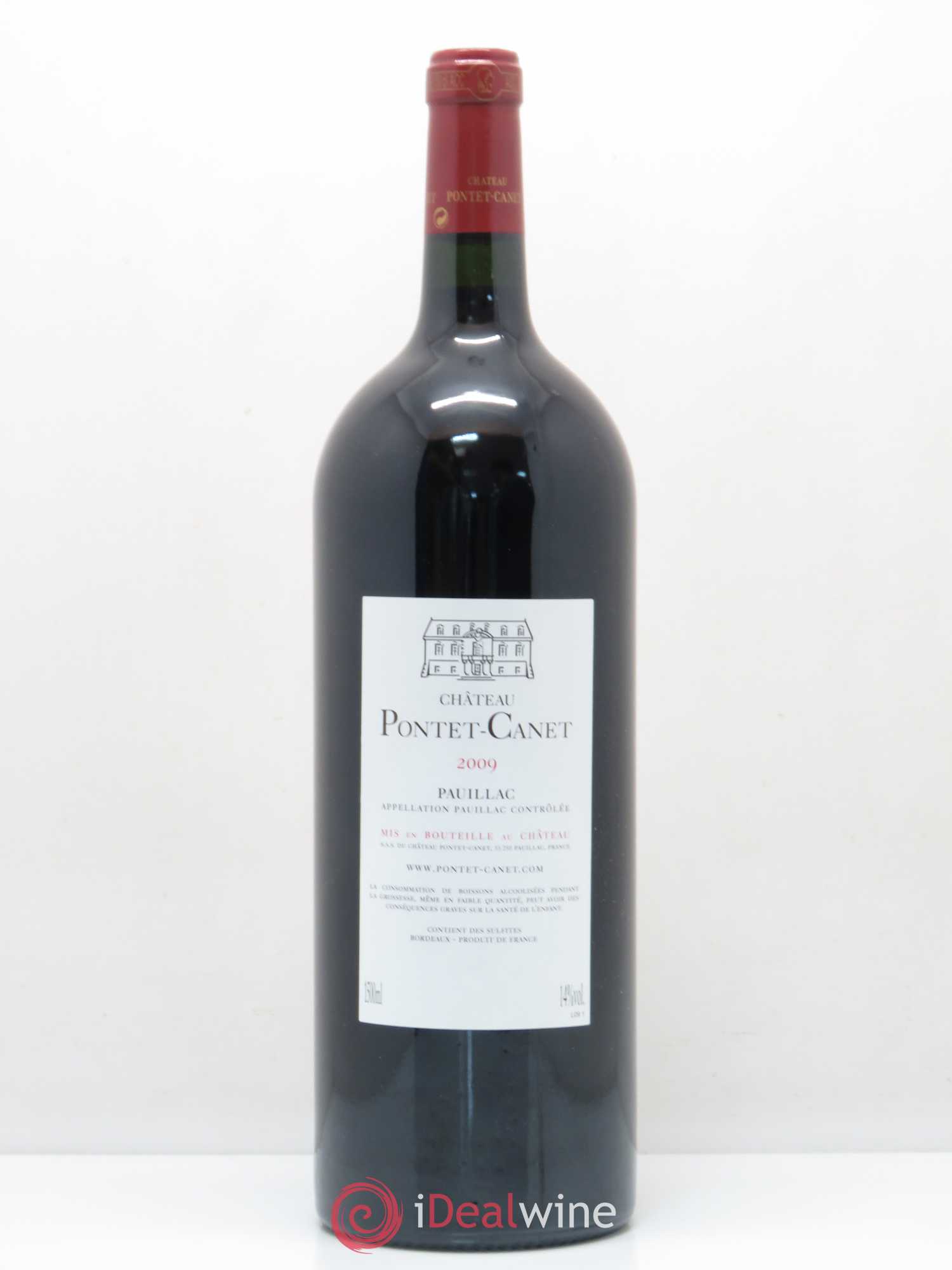 Château Pontet Canet 5ème Grand Cru Classé 2009 - Lot de 1 magnum - 1