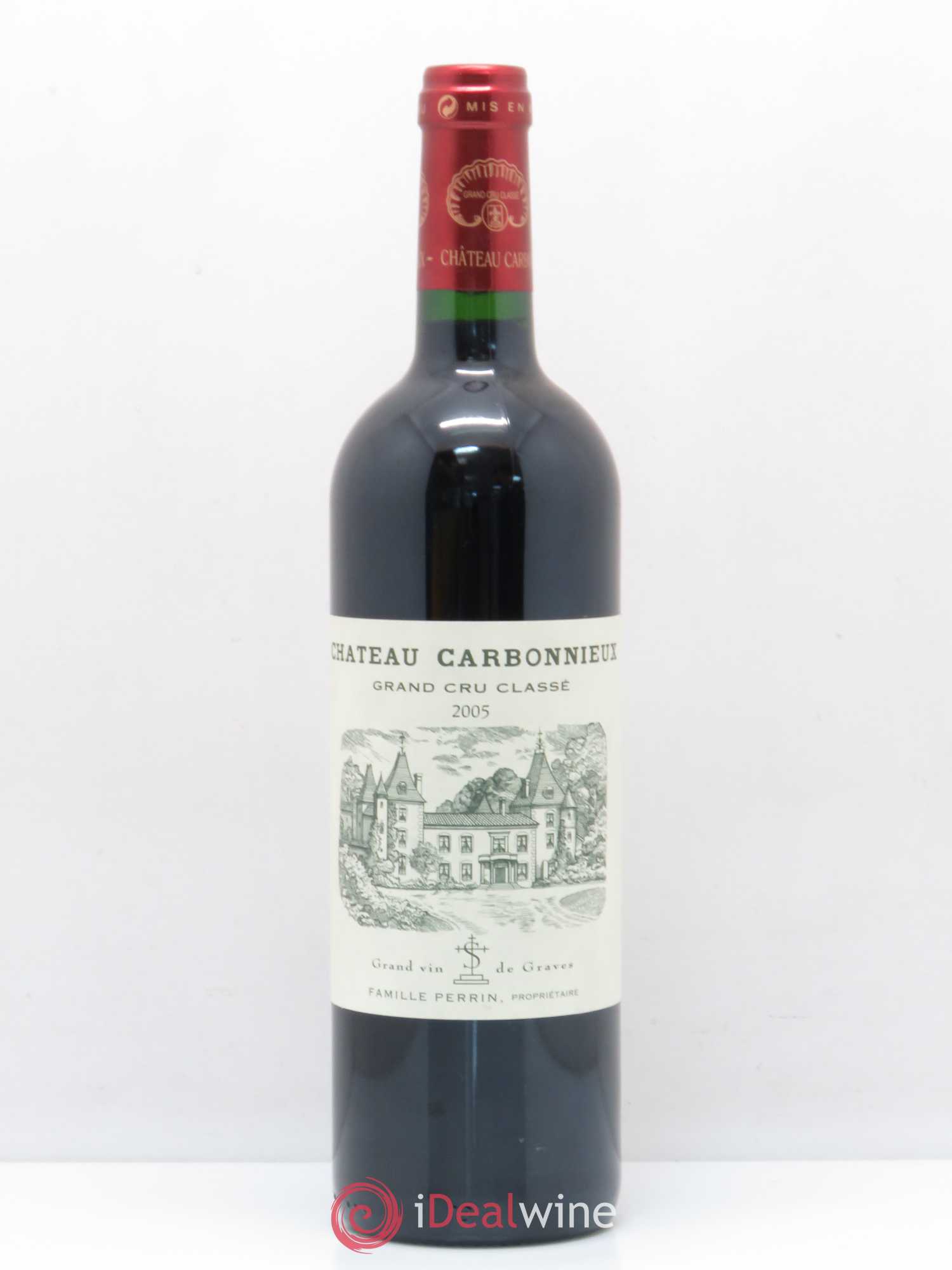 Château Carbonnieux Cru Classé de Graves 2005 - Lot de 1 bouteille - 0