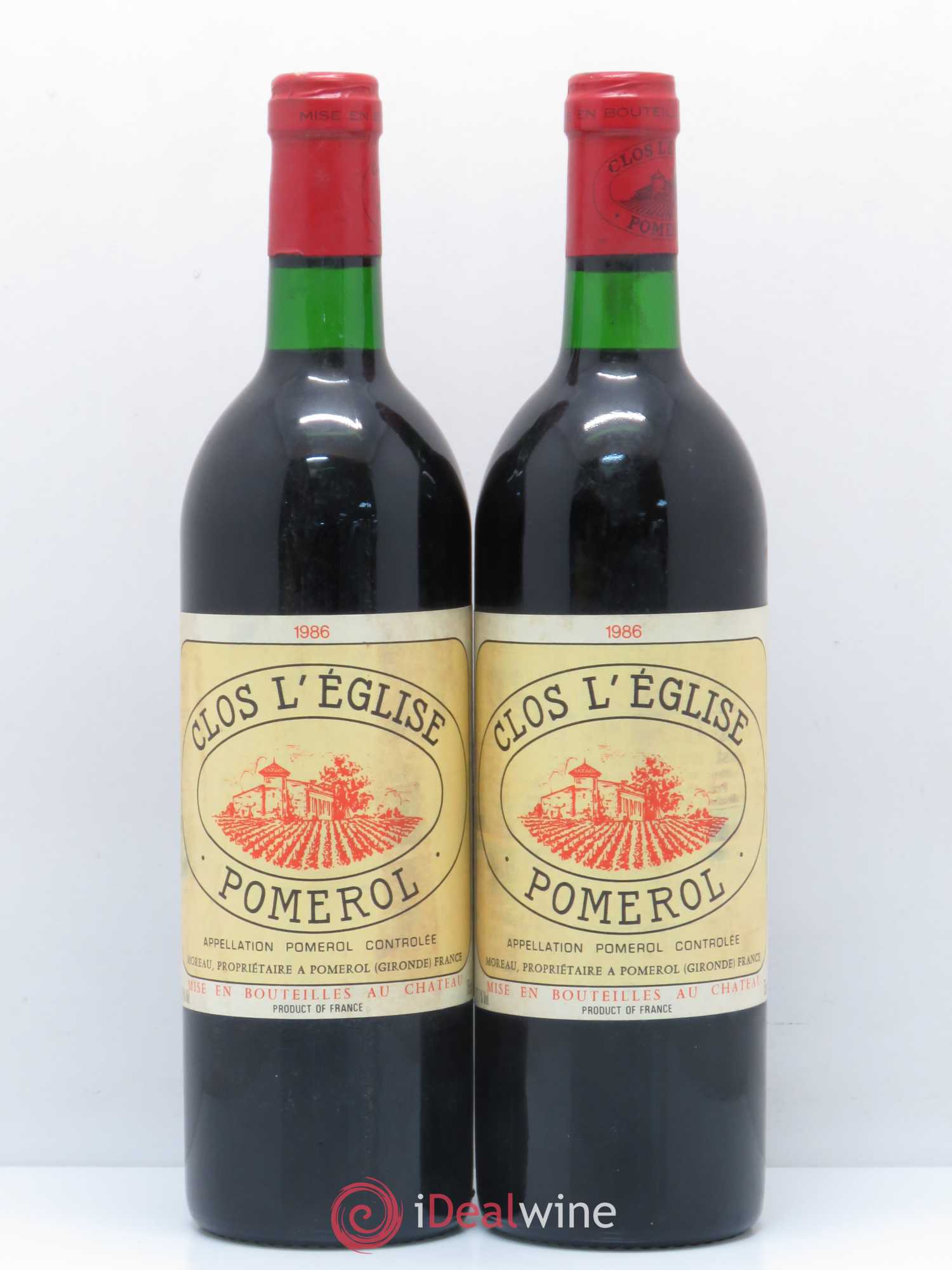 Clos l'Eglise 1986 - Lot de 2 bouteilles - 0