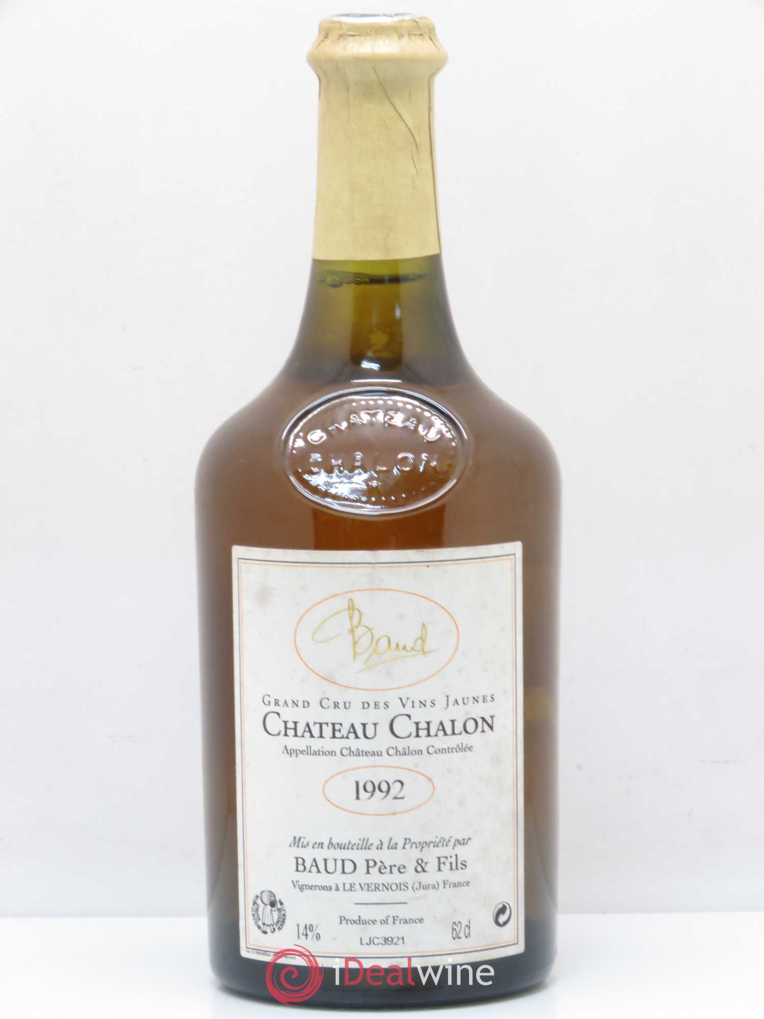 Château-Chalon Baud Pere et Fils 1992 - Posten von 1 Flasche - 0
