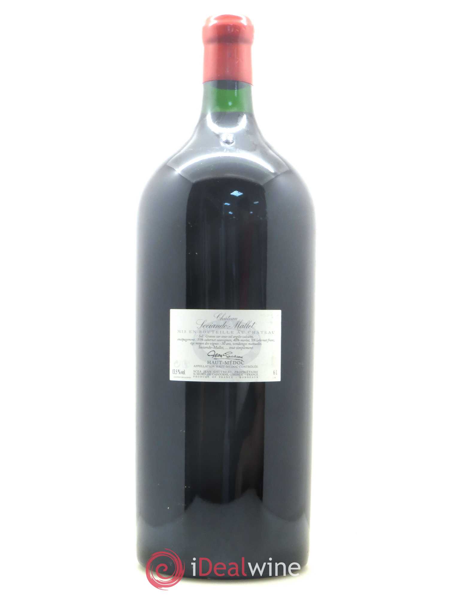 Château Sociando Mallet 2009 - Lot de 1 impériale - 1