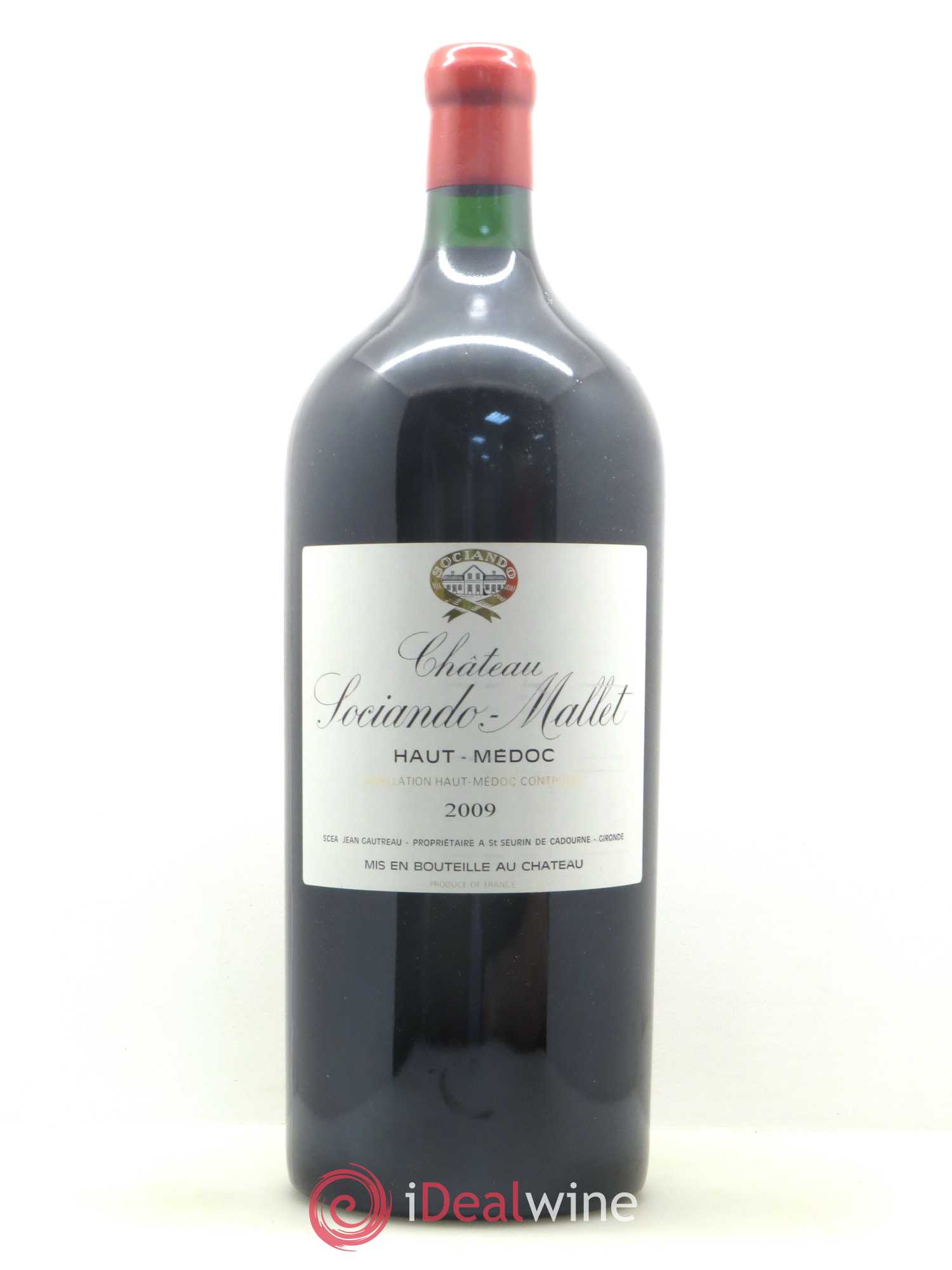 Château Sociando Mallet 2009 - Lot de 1 impériale - 0