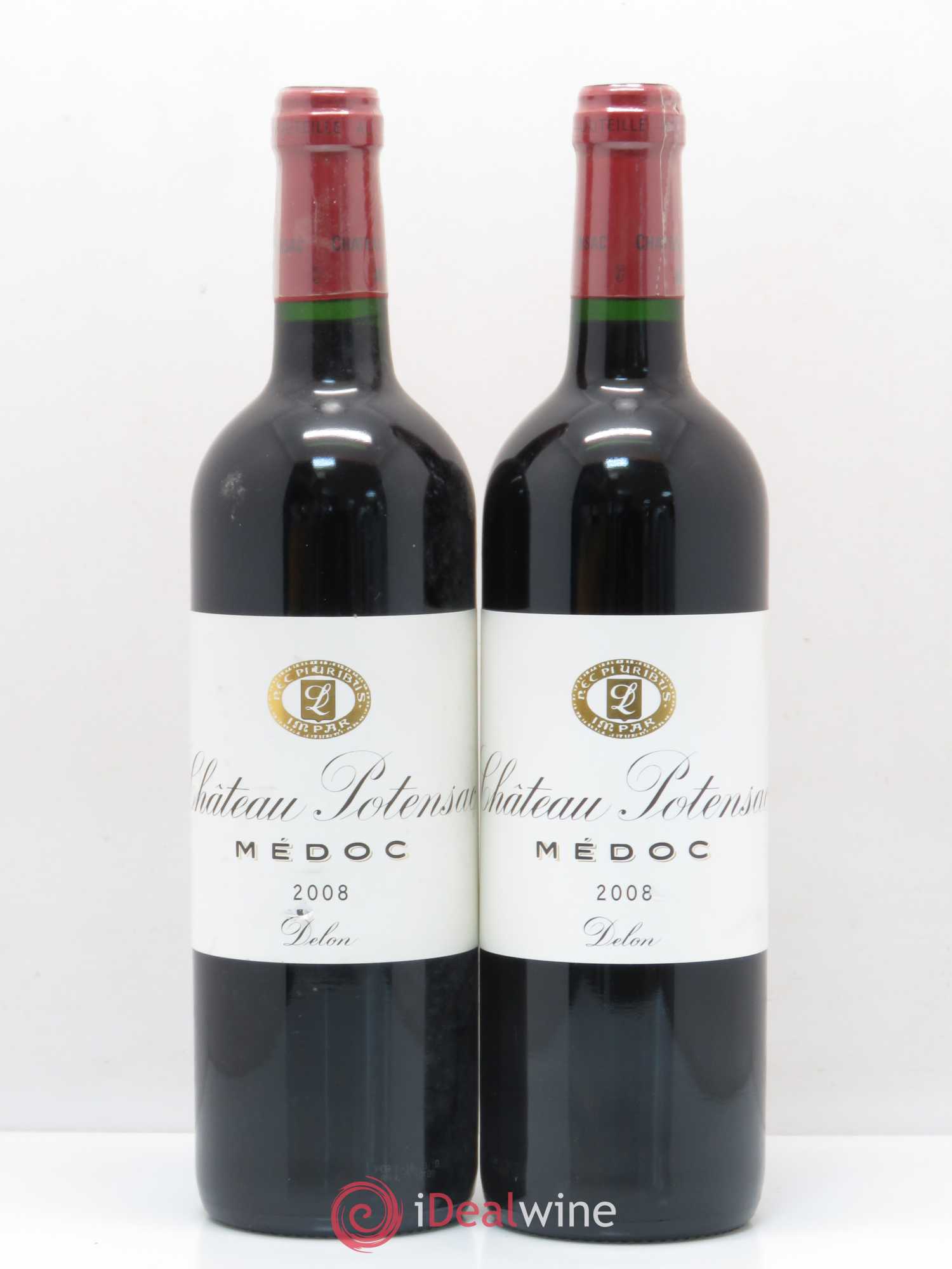 Château Potensac 2008 - Lot de 5 bouteilles - 2