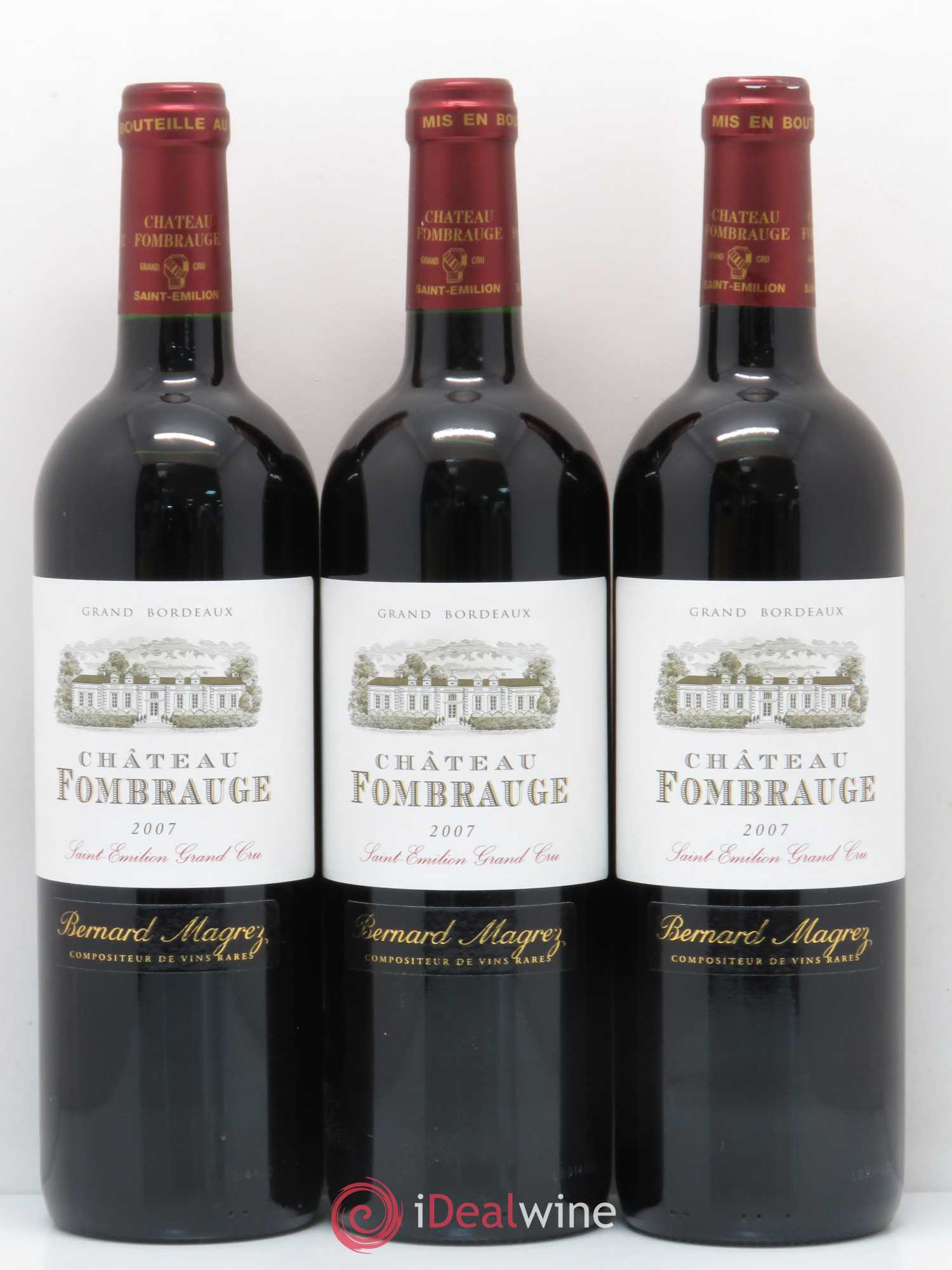 Château Fombrauge Grand Cru Classé 2007 - Lot de 6 bouteilles - 1