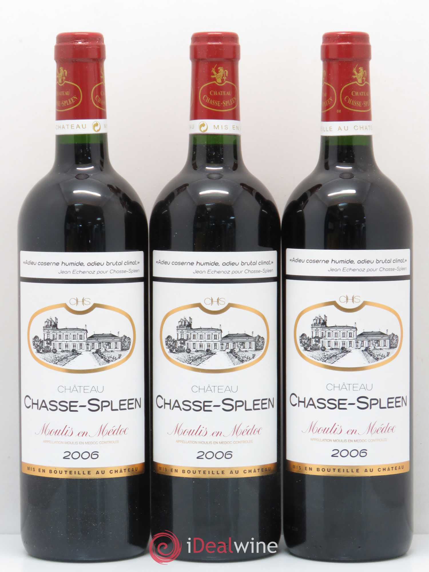 Château Chasse Spleen 2006 - Lot de 6 bouteilles - 1