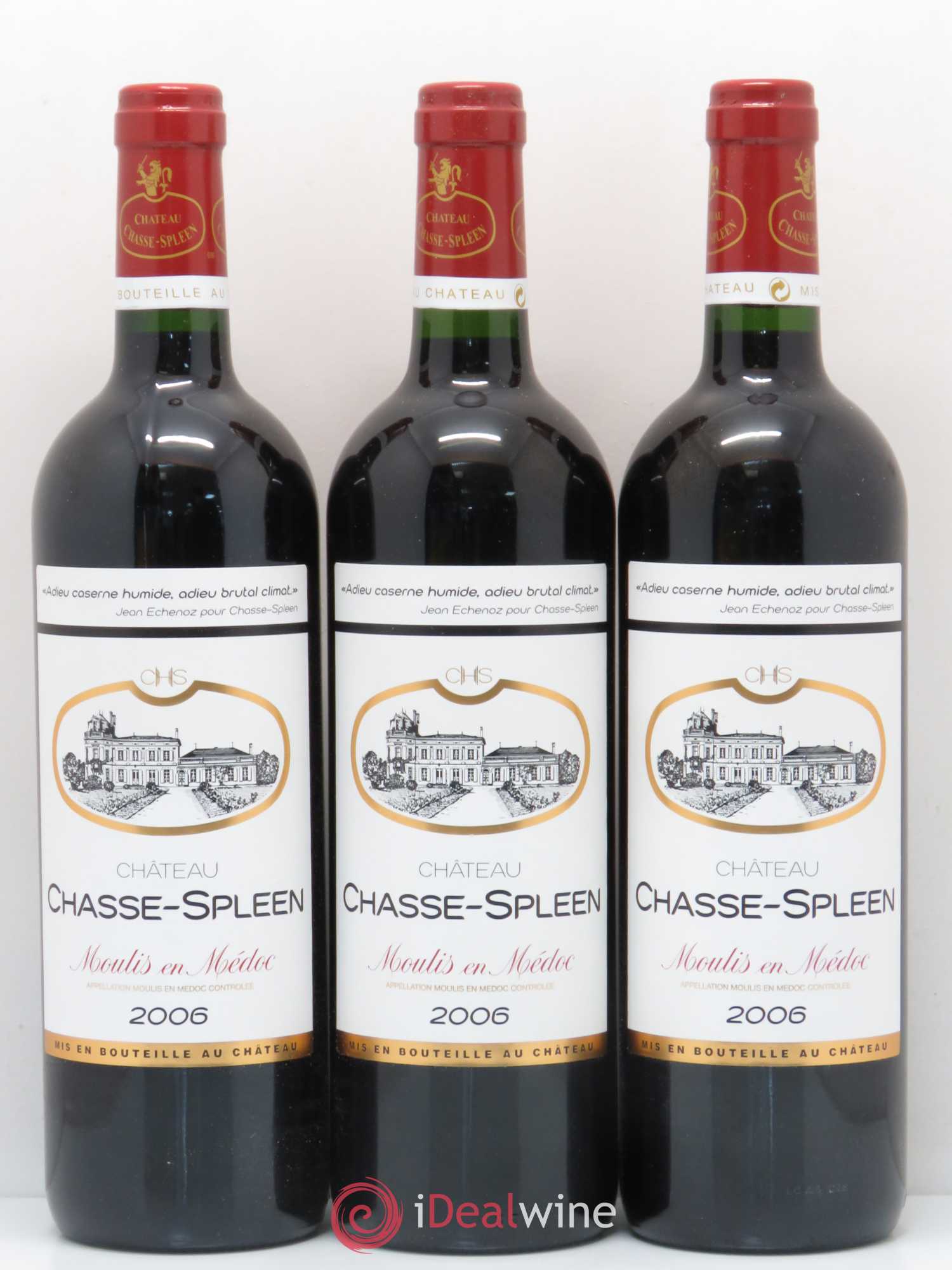 Château Chasse Spleen 2006 - Lot de 6 bouteilles - 2