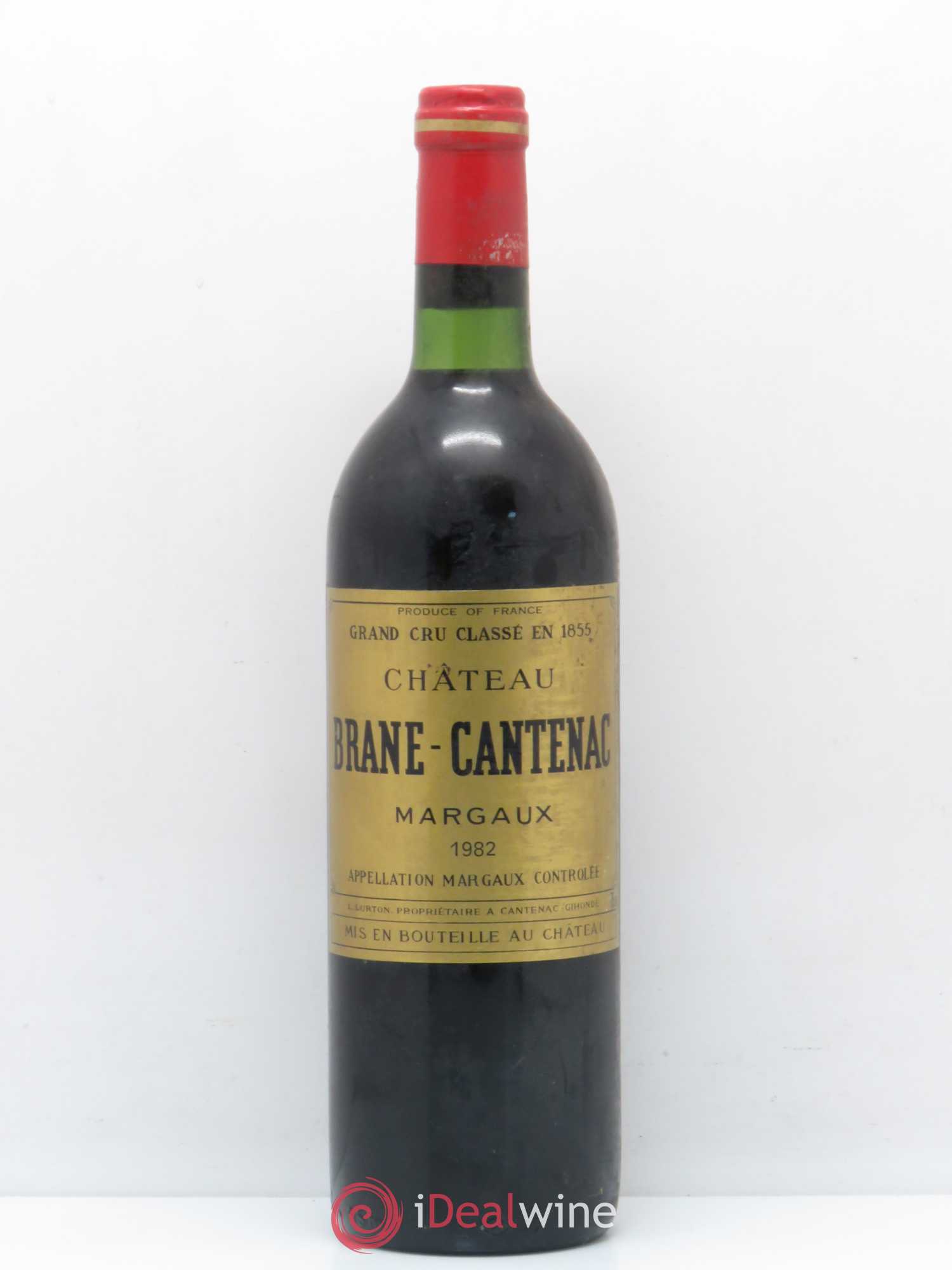 Château Brane Cantenac 2ème Grand Cru Classé 1982 - Lot de 1 bouteille - 0