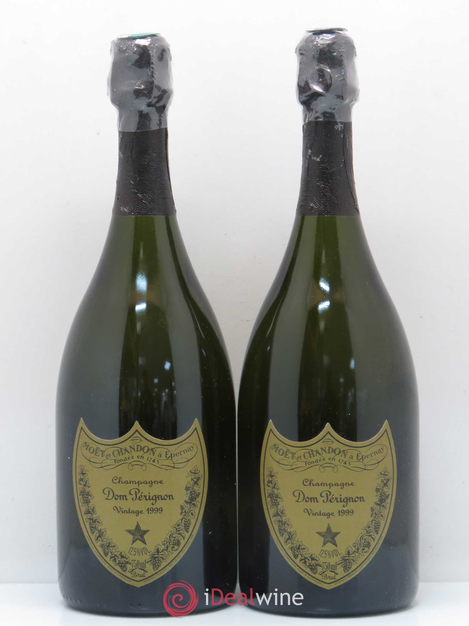 Brut Dom Pérignon 1999 - Lot de 2 bouteilles - 0