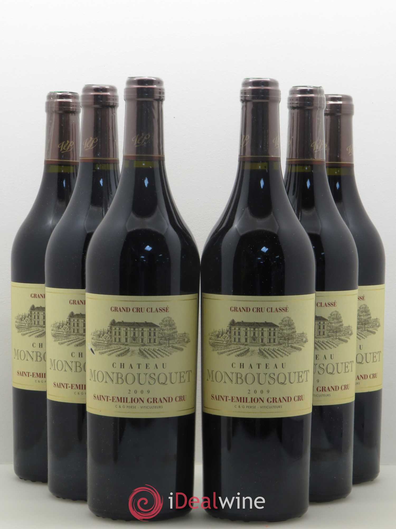 Château Monbousquet Grand Cru Classé 2009 - Lot de 6 bouteilles - 0