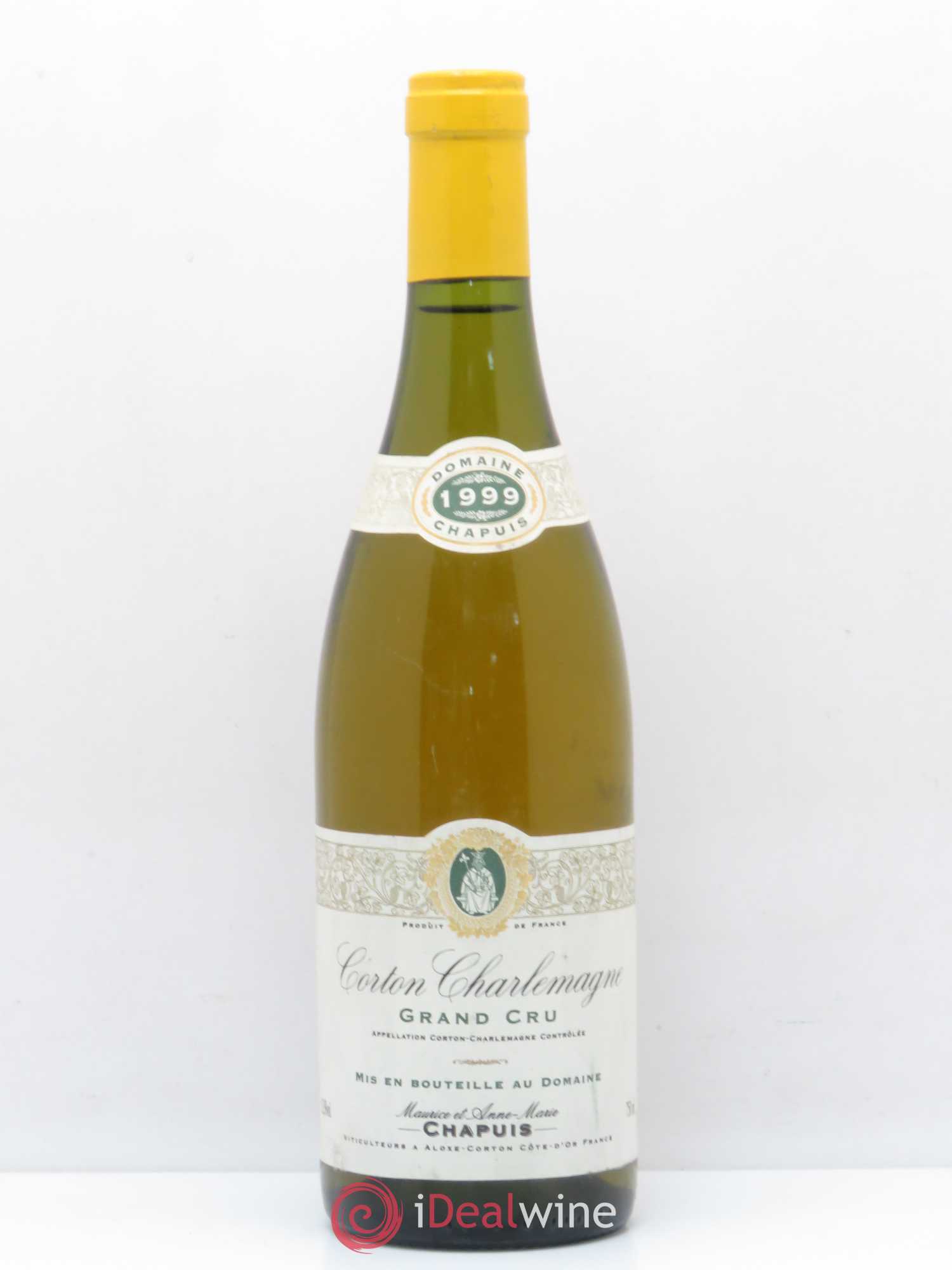 Corton-Charlemagne Grand Cru Chapuis 1999 - Lot de 1 bouteille - 0