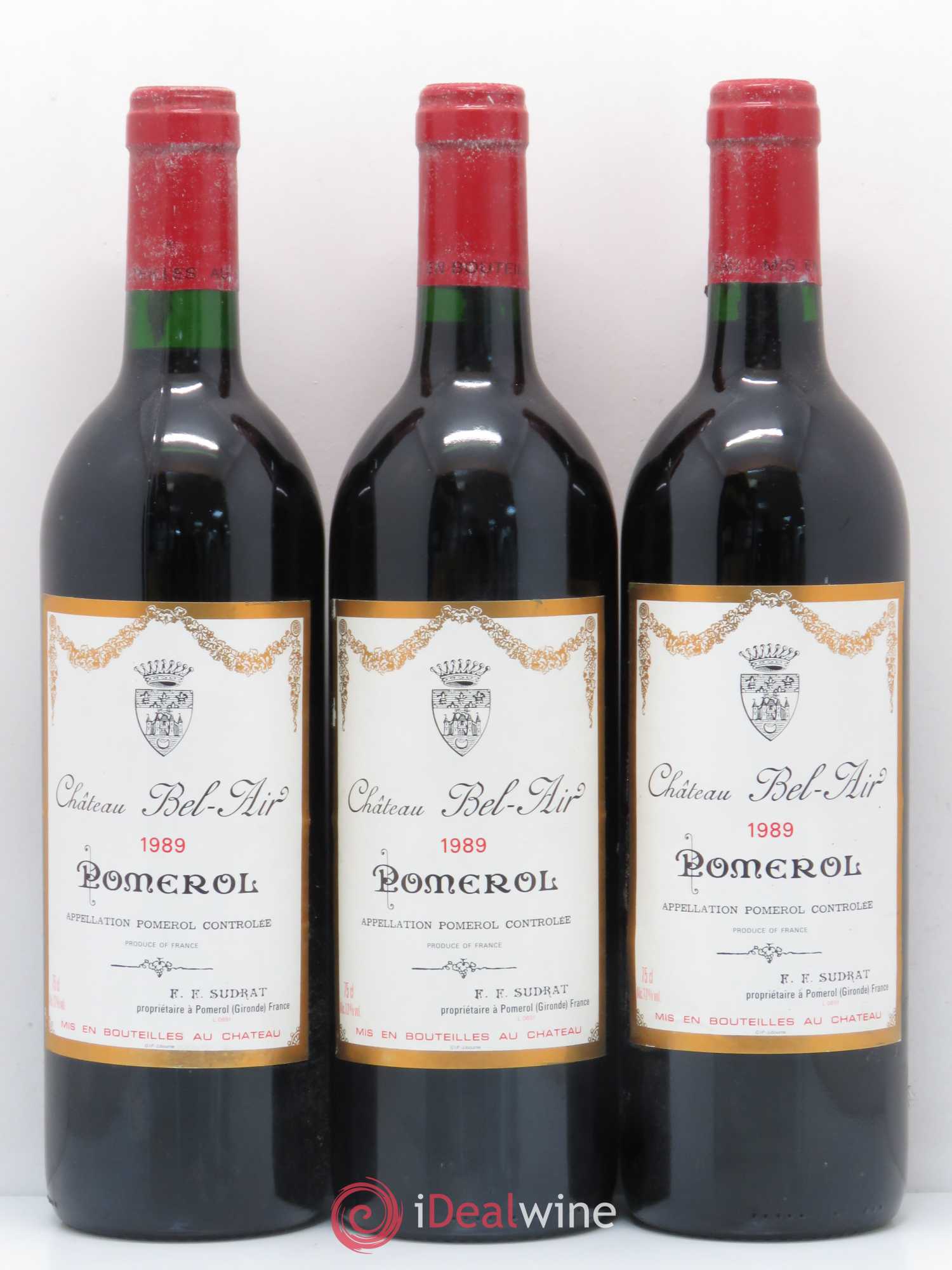 Château Bel Air 1989 - Lot de 12 bouteilles - 3