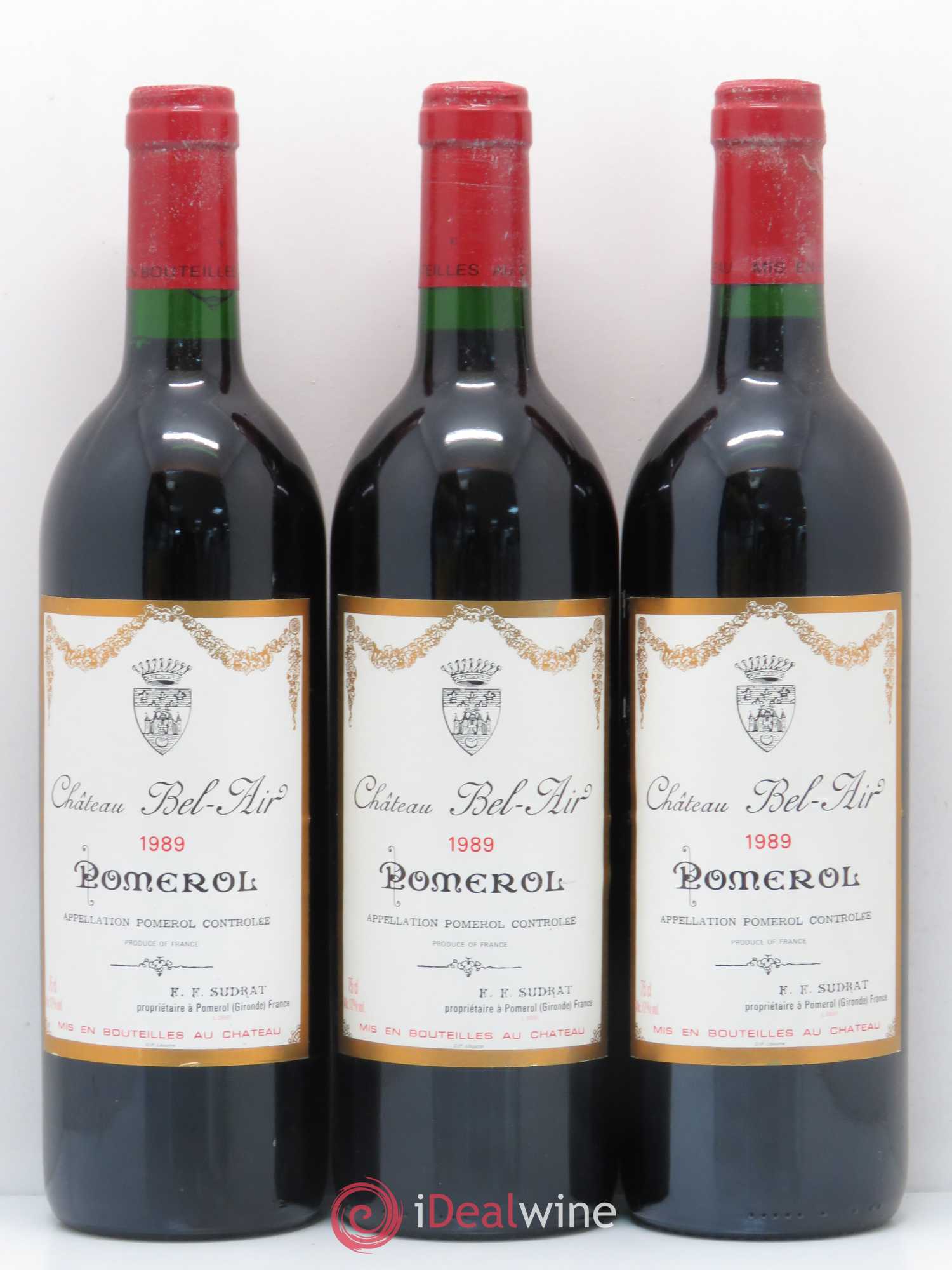 Château Bel Air 1989 - Lot de 12 bouteilles - 4