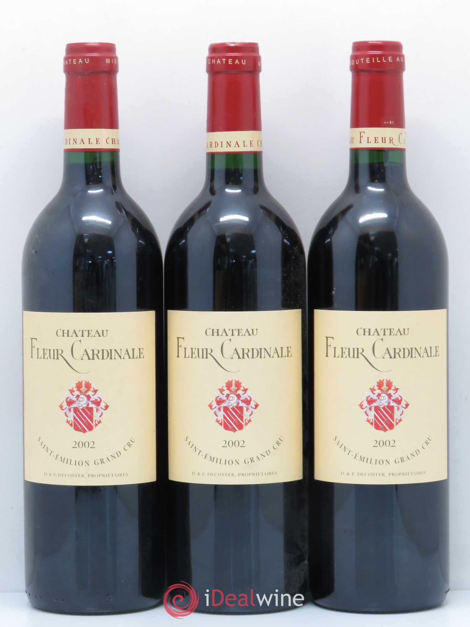 Château Fleur Cardinale Grand Cru Classé 2002 - Lot de 6 bouteilles - 1