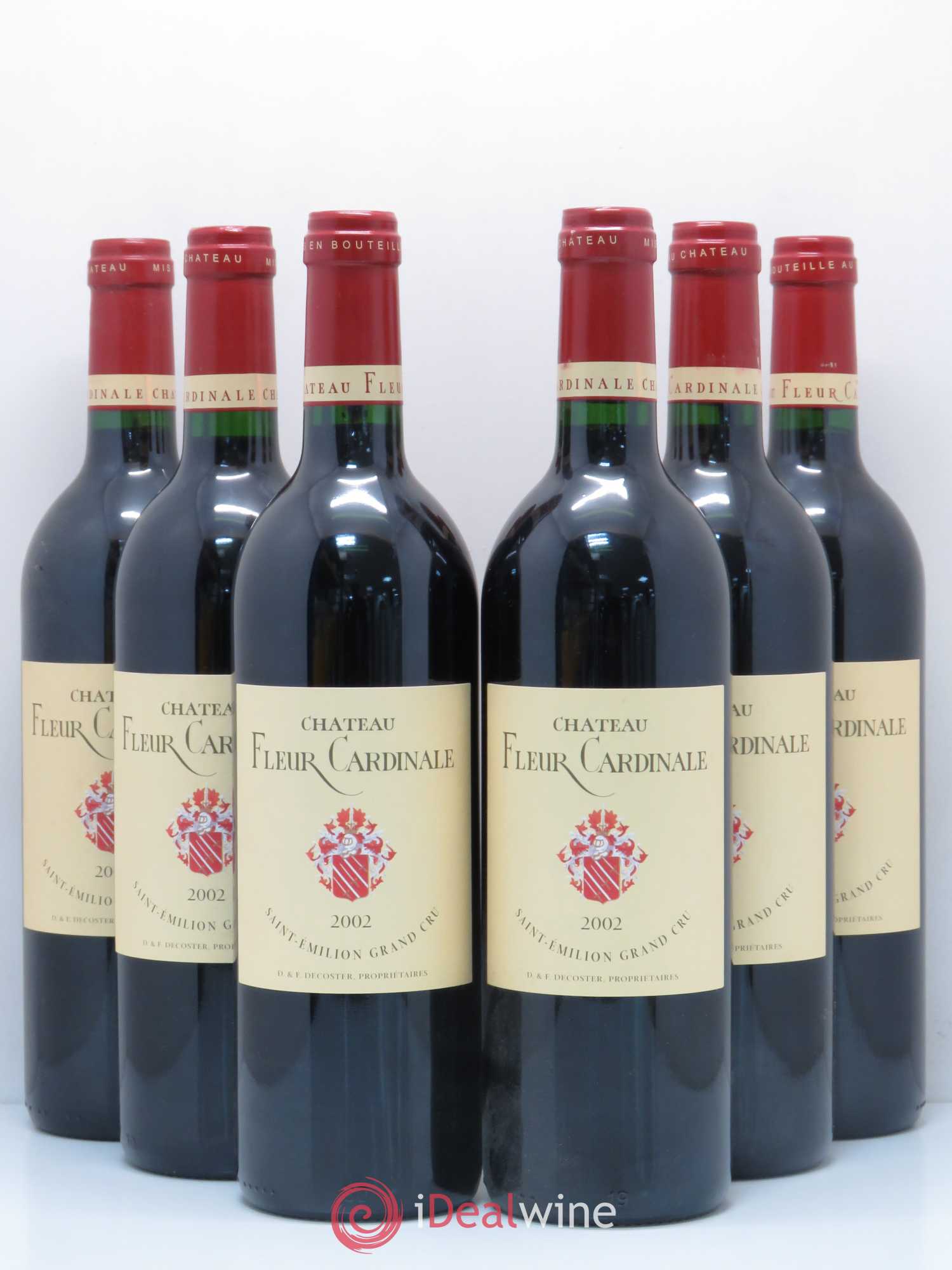 Château Fleur Cardinale Grand Cru Classé 2002 - Lot de 6 bouteilles - 0