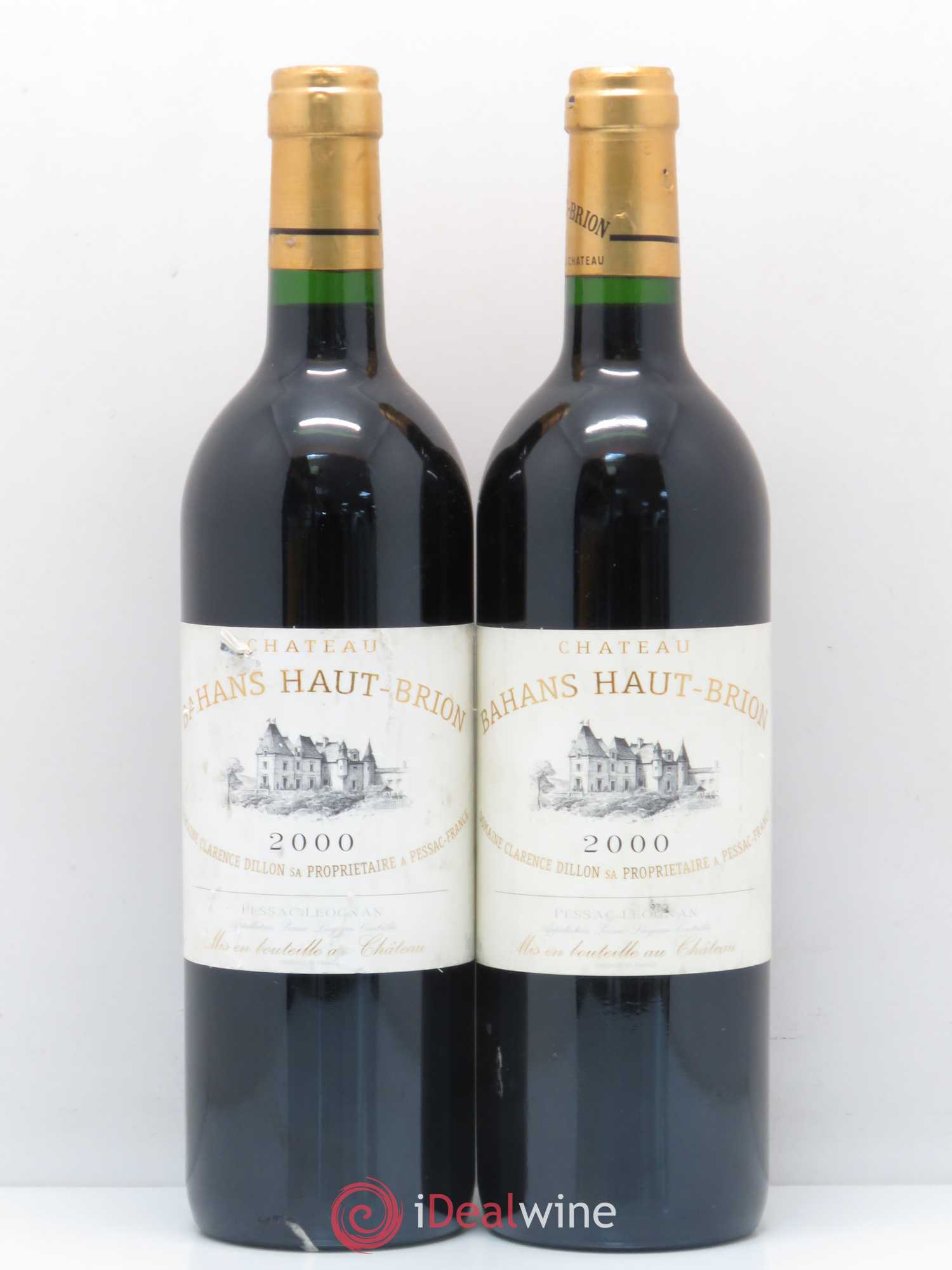 Clarence (Bahans) de Haut-Brion Second Vin 2000 - Lot de 2 bouteilles - 0