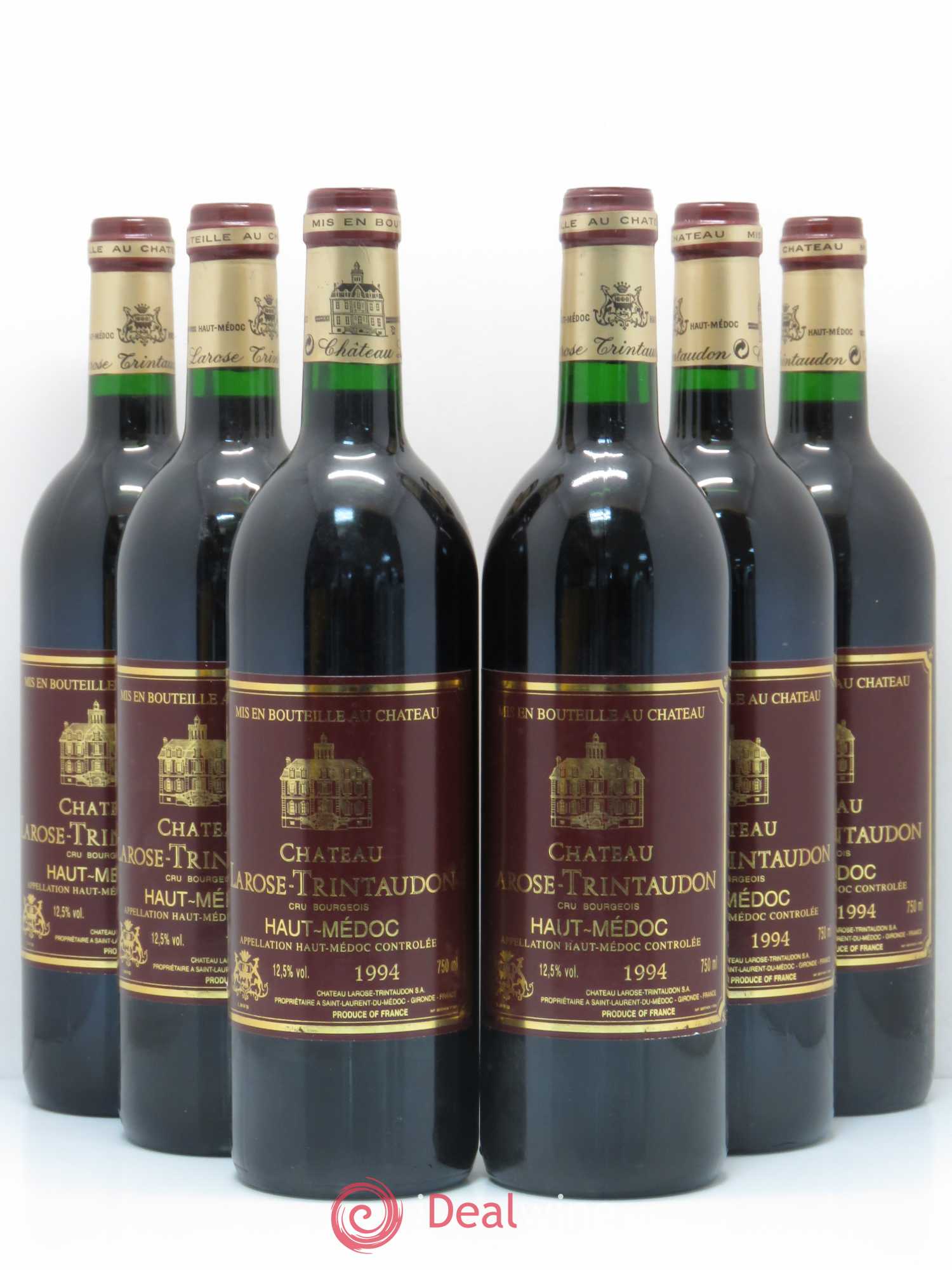 Château Larose Trintaudon Cru Bourgeois 1994 - Lot de 6 bouteilles - 0