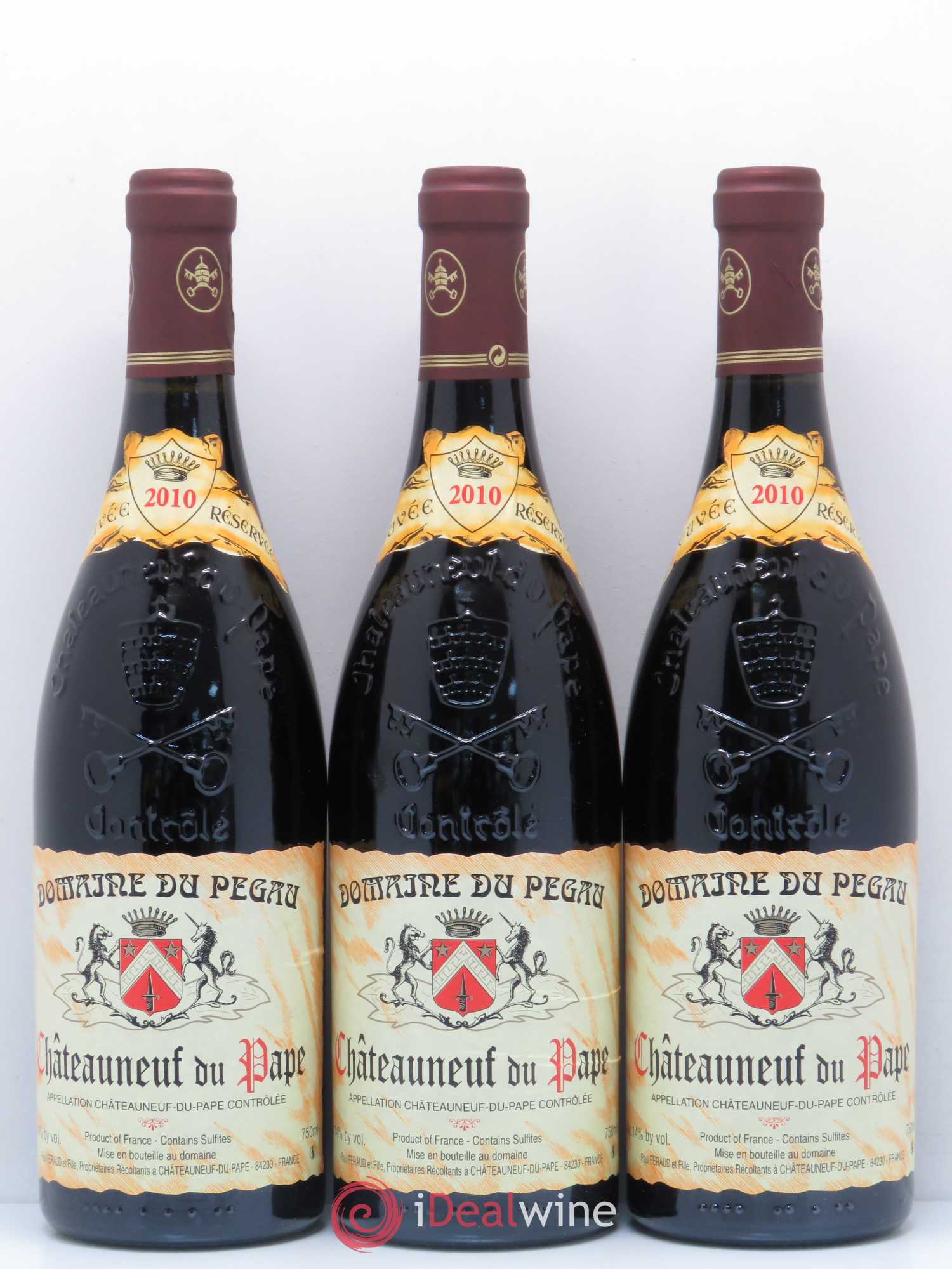 Châteauneuf-du-Pape Domaine du Pégau Cuvée Réservée Paul et Laurence Féraud 2010 - Lot de 6 bouteilles - 2
