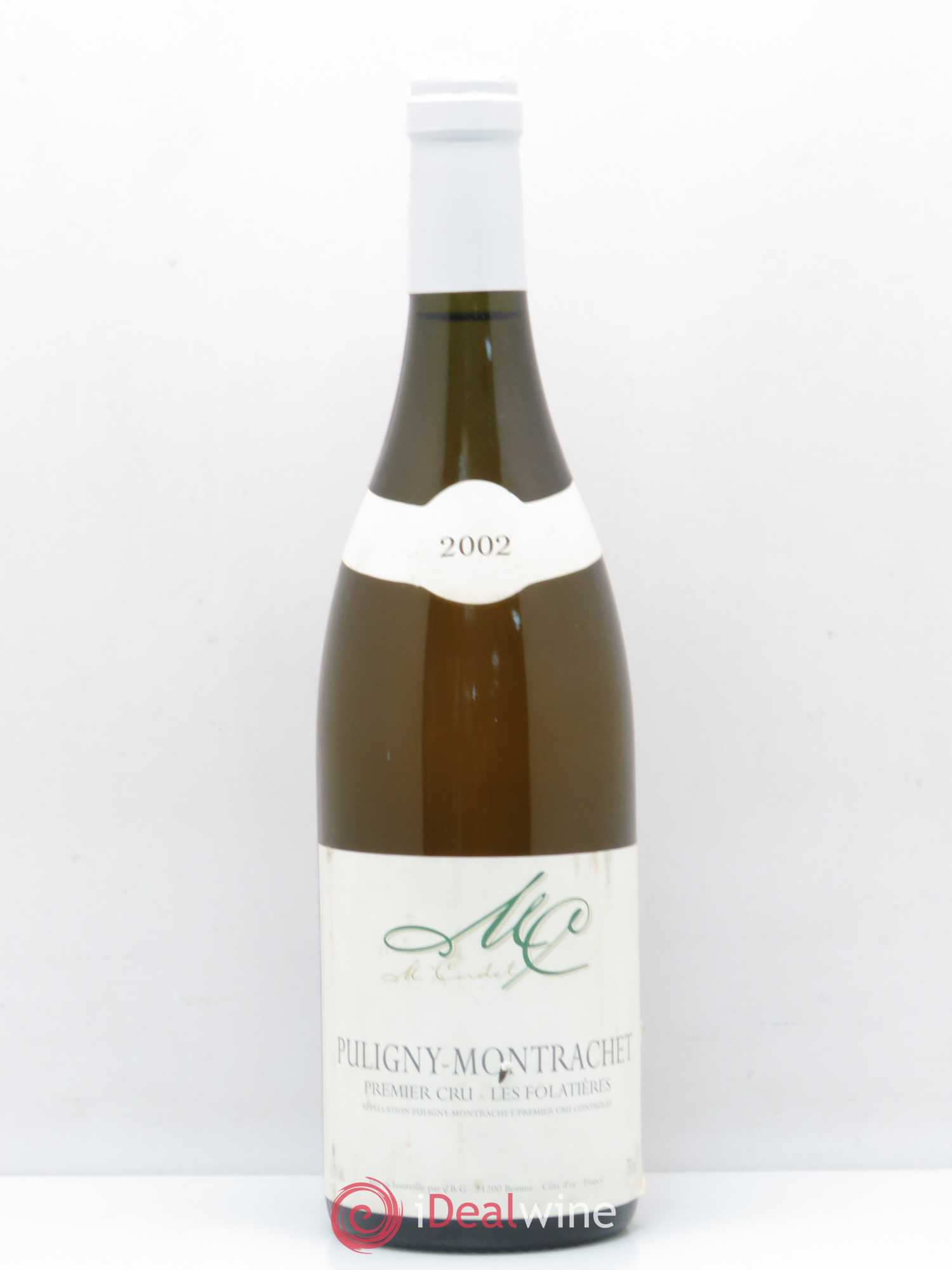 Puligny-Montrachet 1er Cru Les Folatieres Cordet 2002 - Posten von 1 Flasche - 0