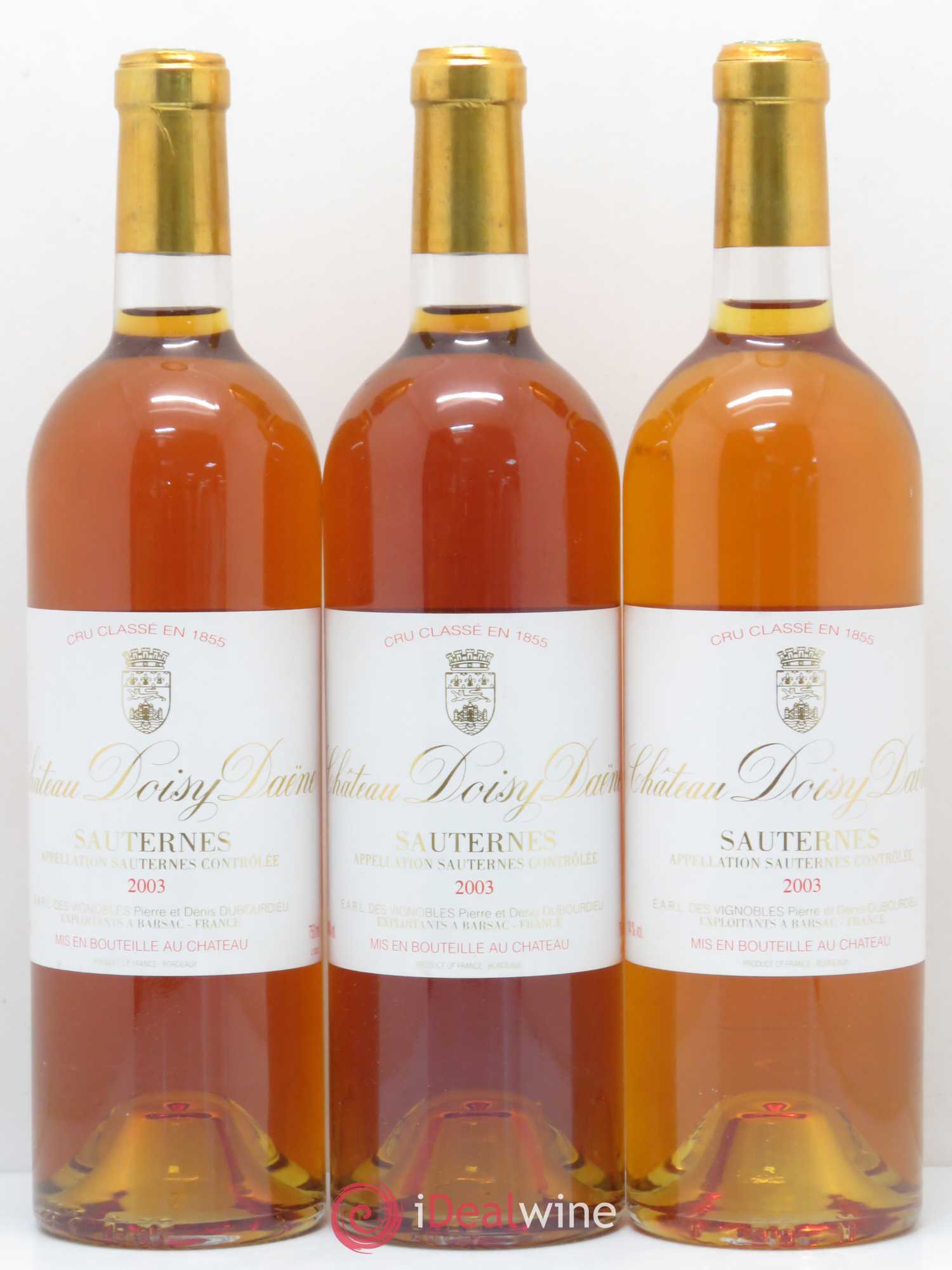 Château Doisy Daëne 2ème Grand Cru Classé 2003 - Lotto di 6 bottiglie - 2