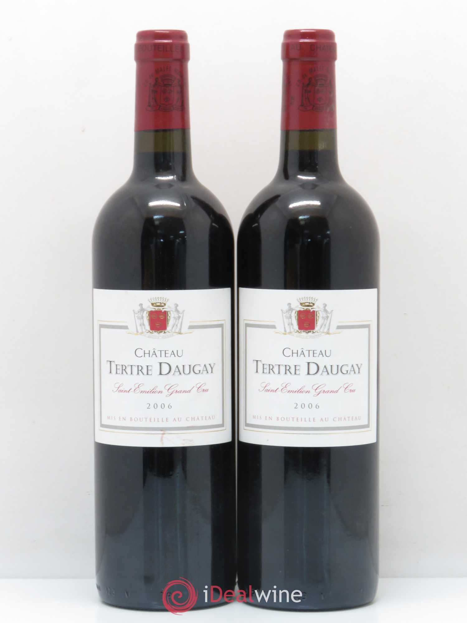 Château Tertre Daugay Grand Cru Classé 2006 - Lot de 2 bouteilles - 0