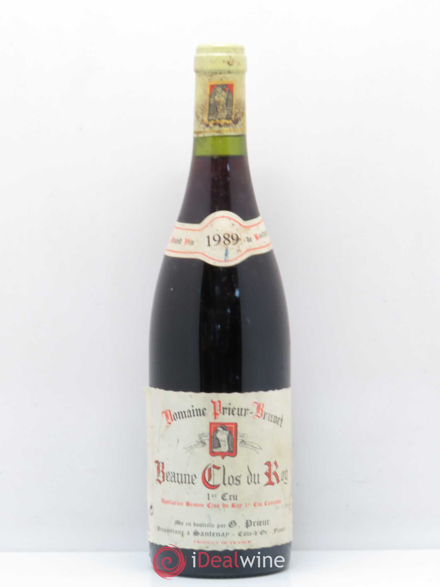 Beaune 1er Cru Clos du Roy Prieur Brunet 1989 - Posten von 1 Flasche - 0