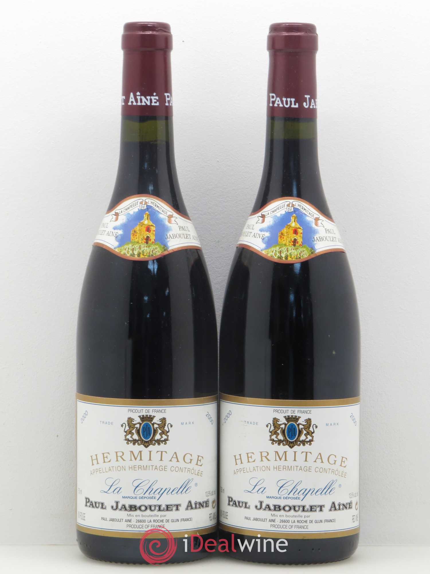 Hermitage La Chapelle Paul Jaboulet Ainé 2000 - Lot de 2 bouteilles - 0