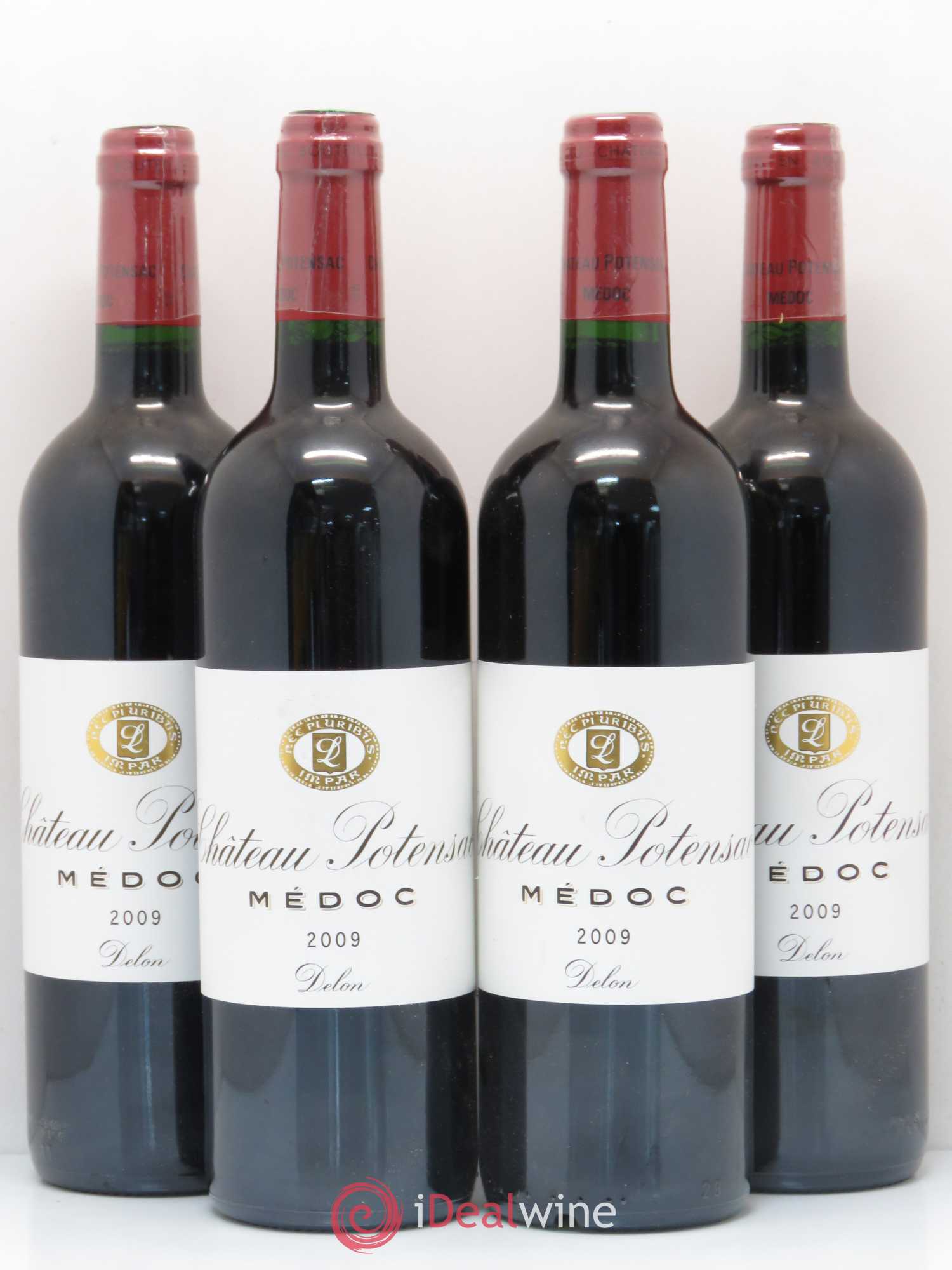 Château Potensac 2009 - Lot de 4 bouteilles - 0