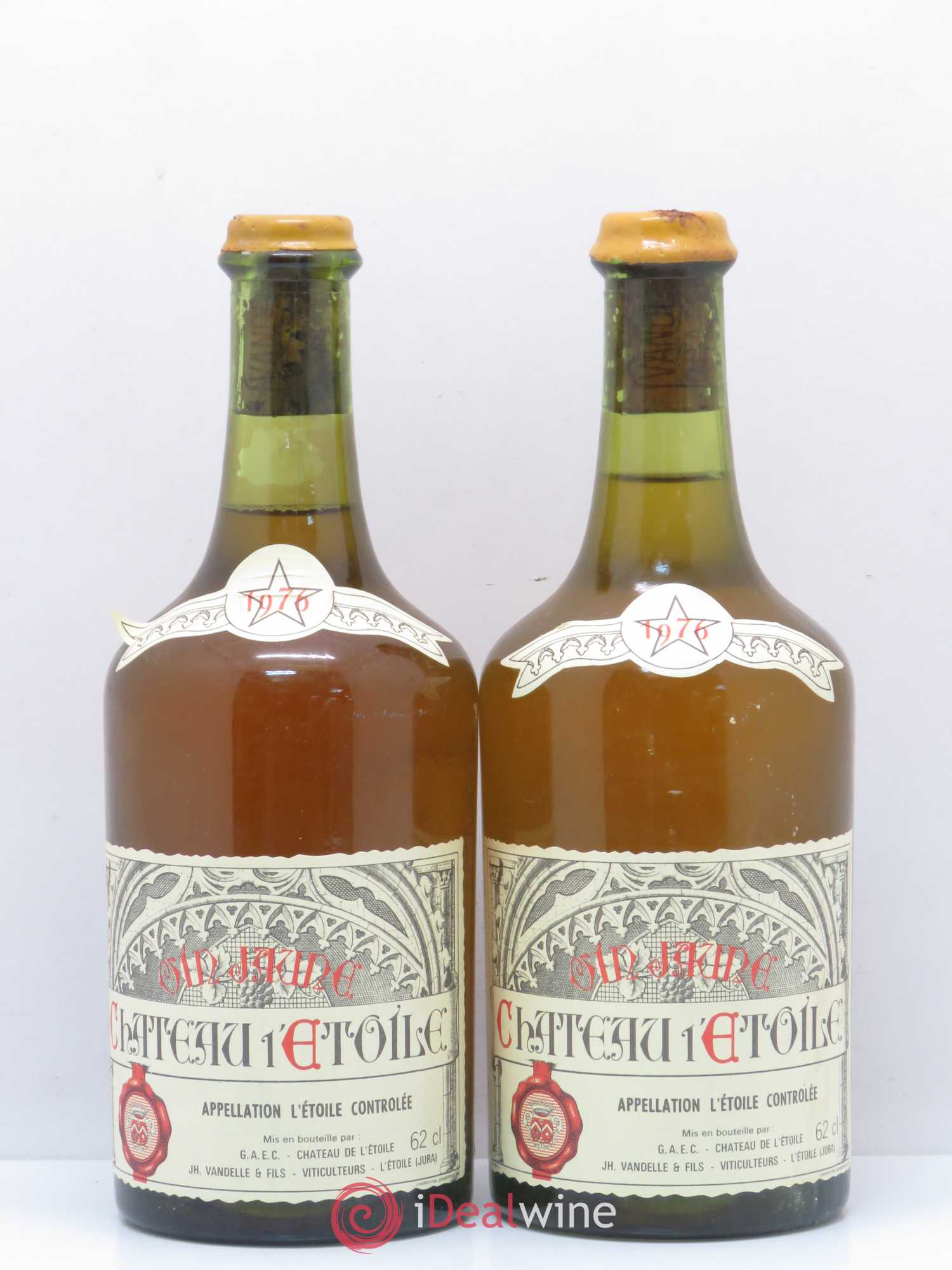 L'Etoile Vin Jaune Château l'Etoile 1976 - Lot de 2 bouteilles - 0