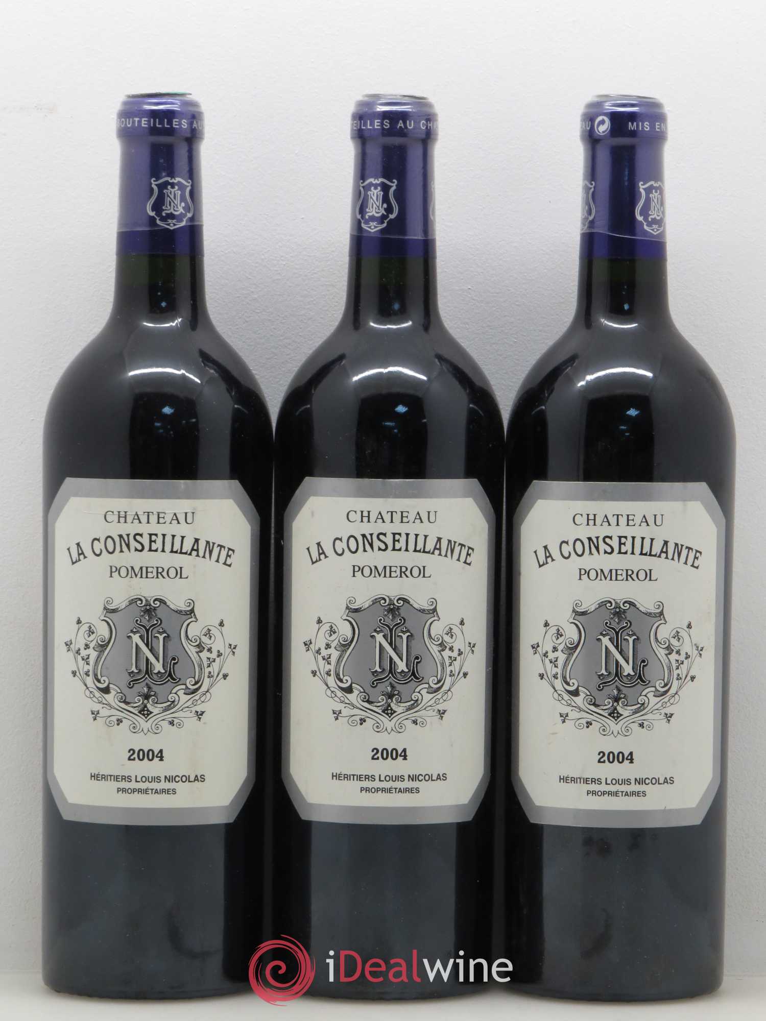 Château la Conseillante 2004 - Lot de 3 bouteilles - 0