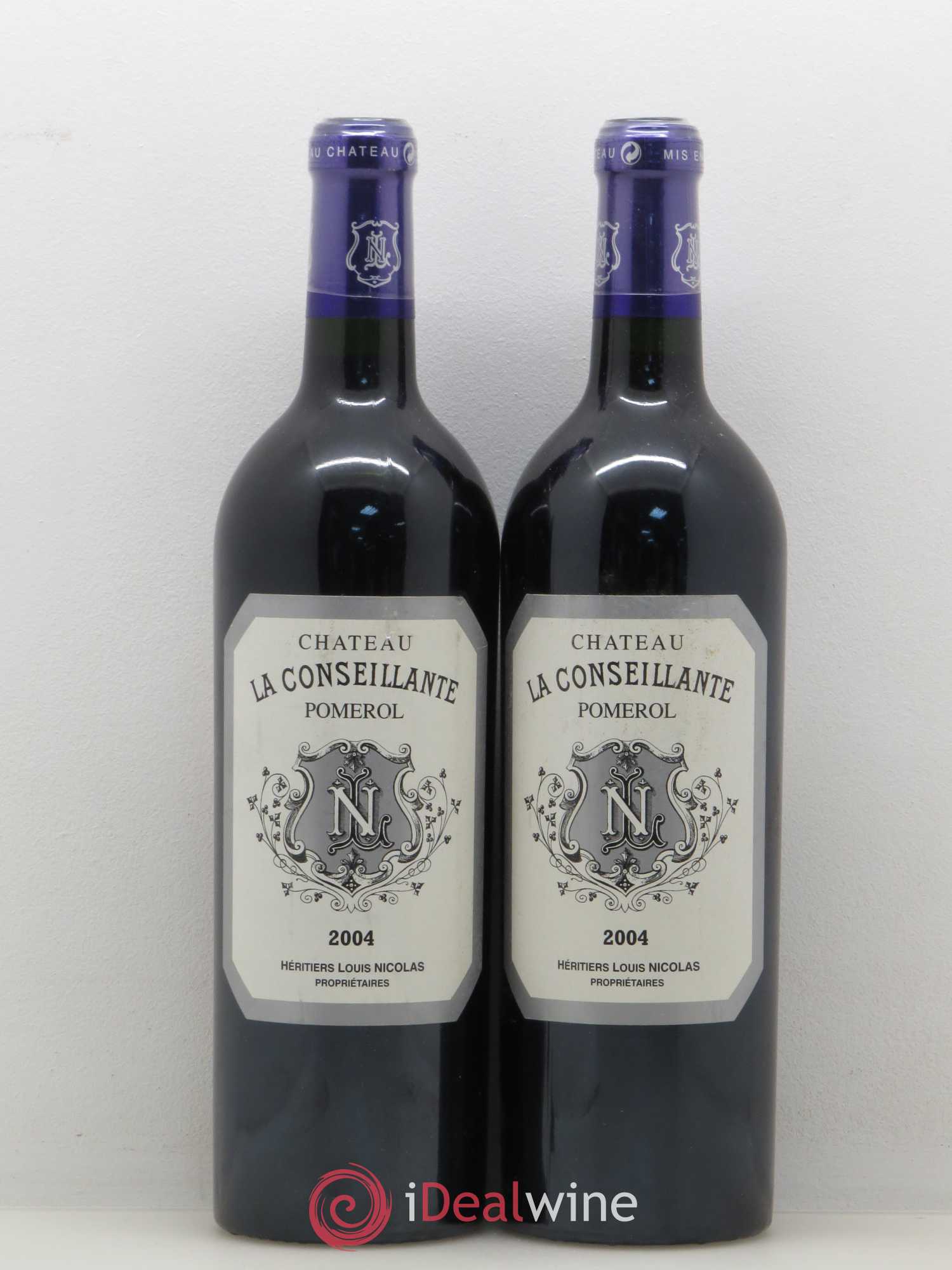 Château la Conseillante 2004 - Lot de 2 bouteilles - 0