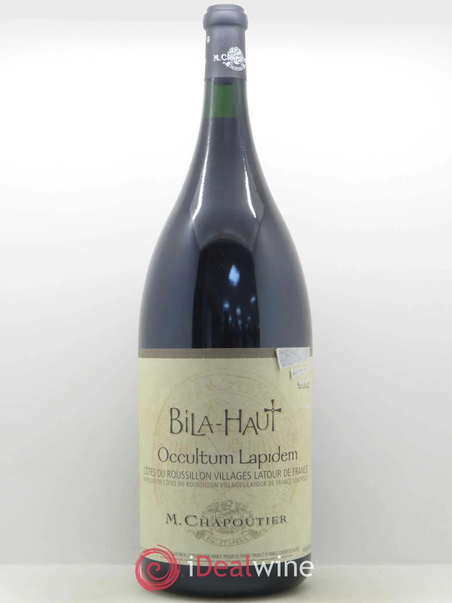 Côtes du Roussillon Villages Latour de France Bila-Haut (Domaine) Occultum Lapidem Chapoutier 2014 - Lot de 1 mathusalem - 0