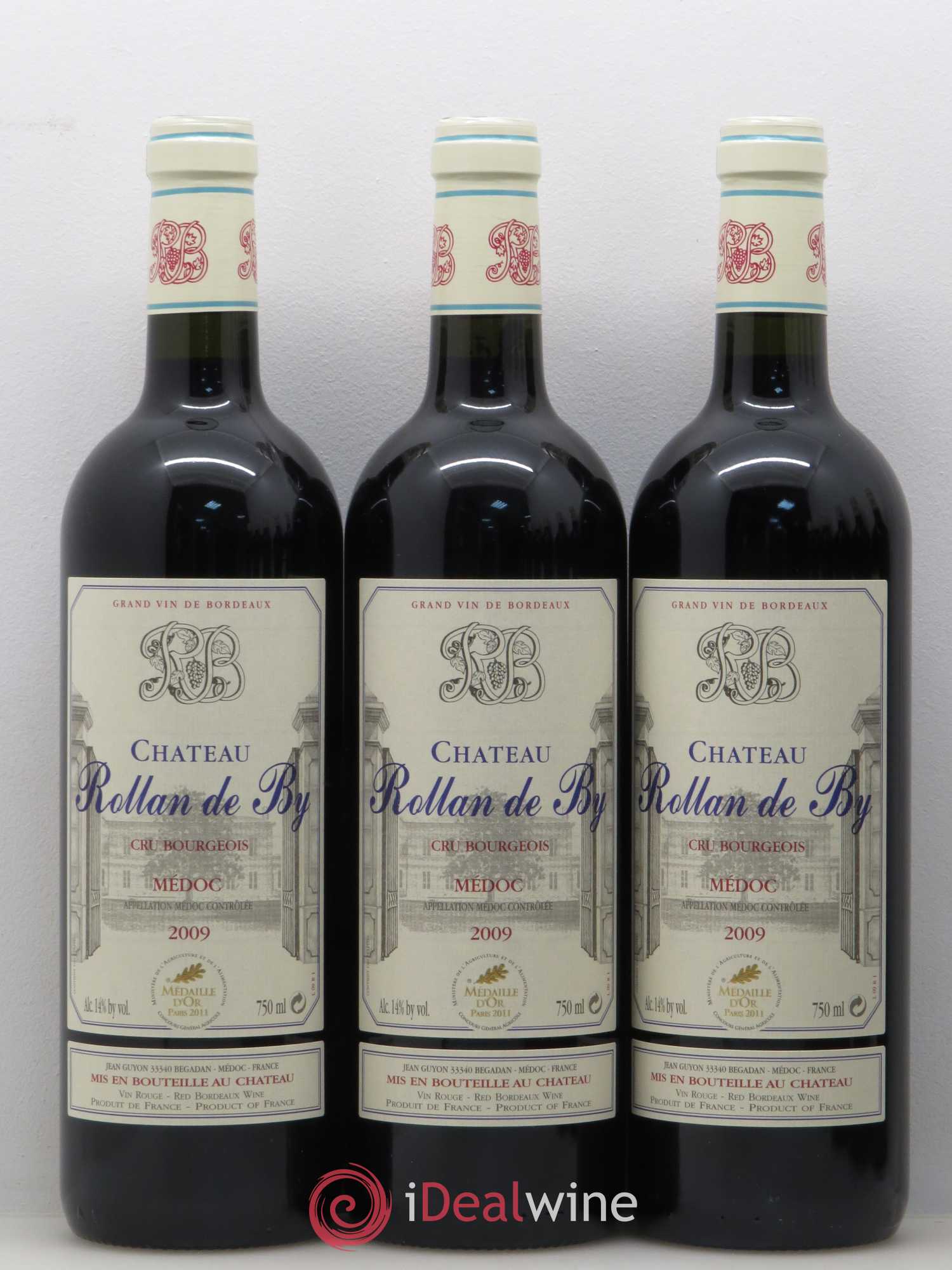 Château Rollan de By Cru Bourgeois 2009 - Lot de 12 bouteilles - 2