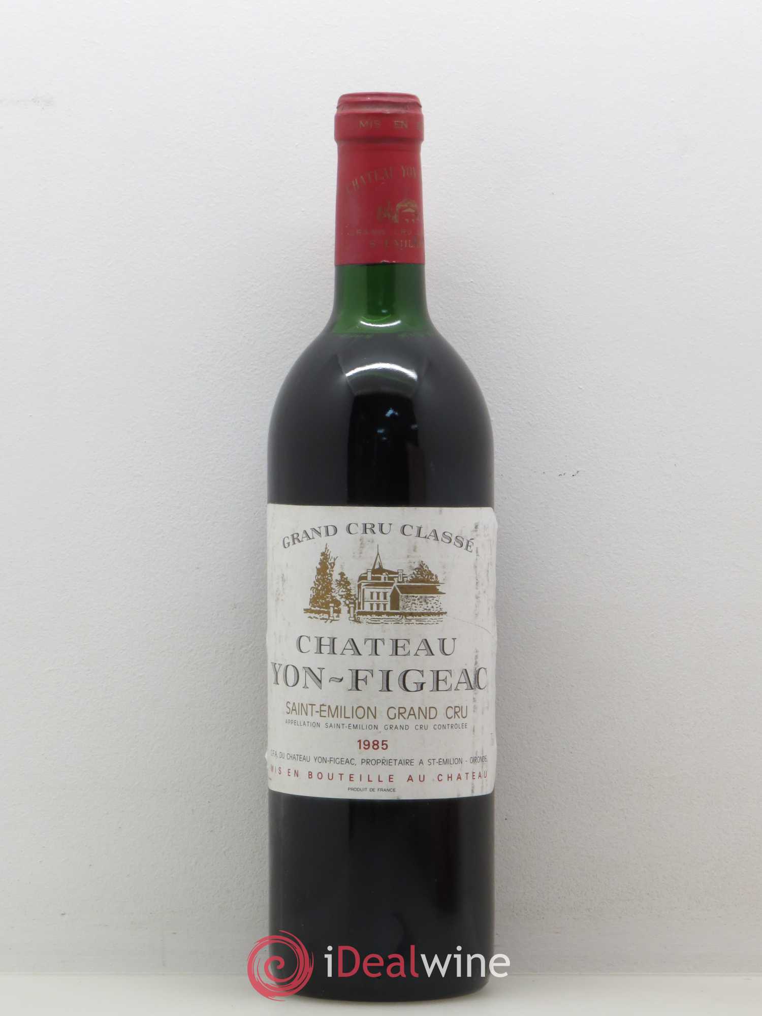 Château Yon Figeac Grand Cru Classé 1985 - Lot de 1 bouteille - 0