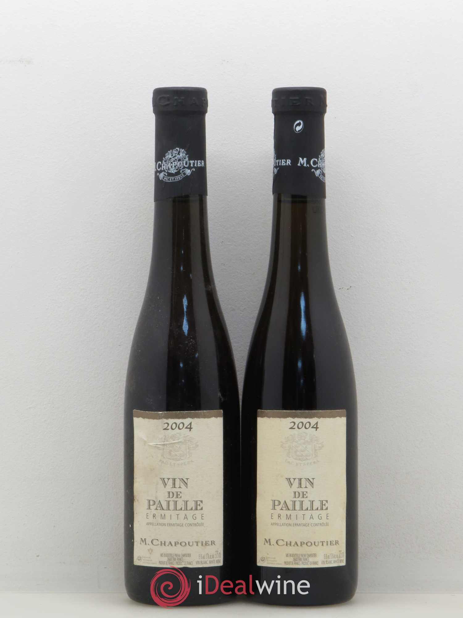 Hermitage Vin de Paille Chapoutier 2004 - Posten von 2 Demi-Flaschen - 0