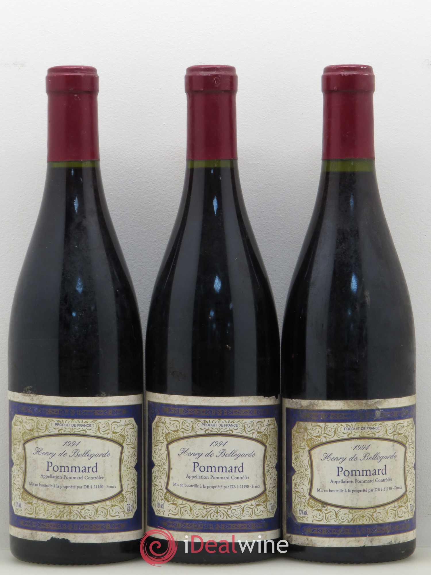 Pommard Henry de Bellegarde (sans prix de réserve) 1994 - Lot de 6 bouteilles - 2