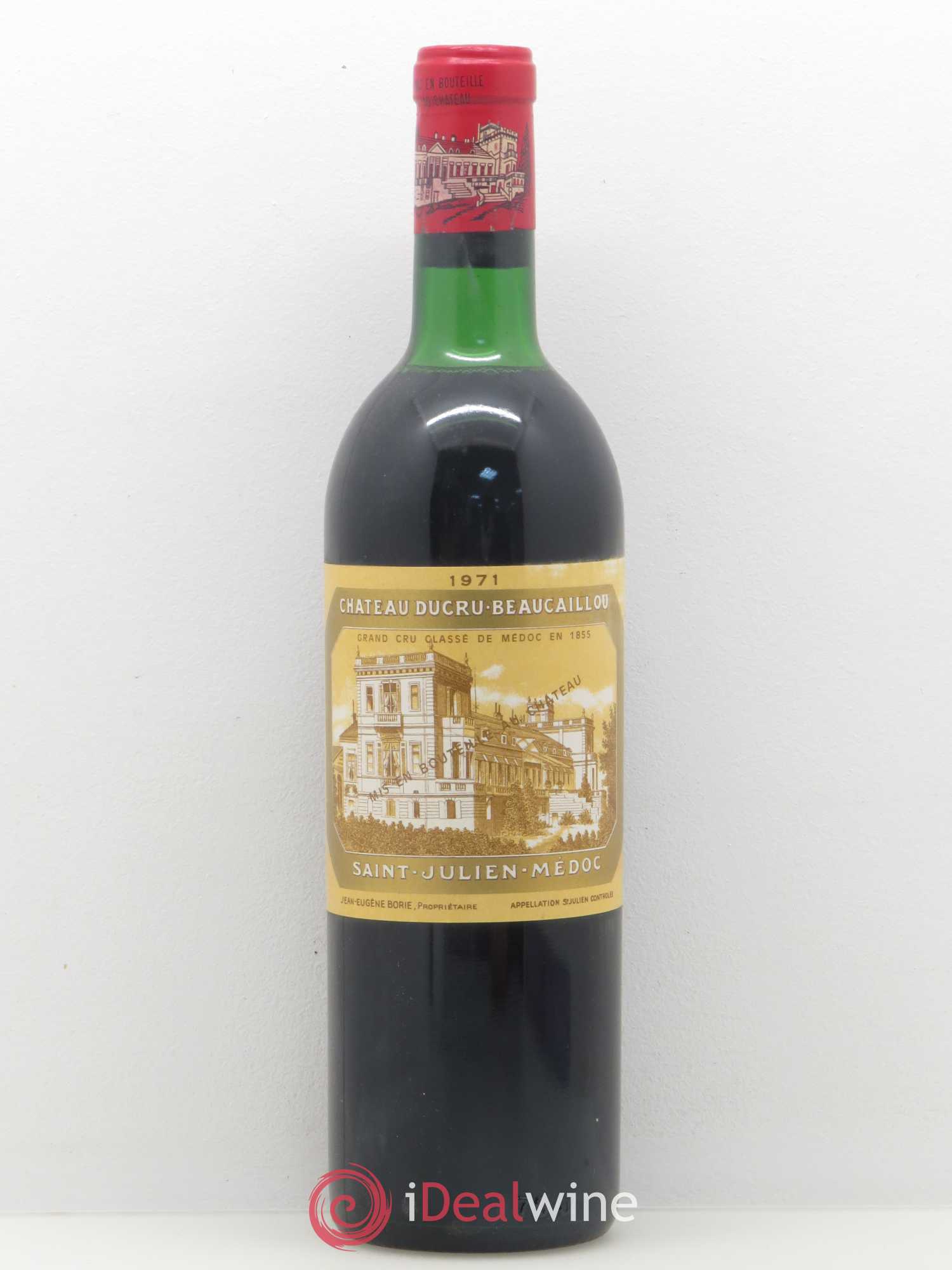 Château Ducru Beaucaillou 2ème Grand Cru Classé 1971 - Lot de 1 bouteille - 0