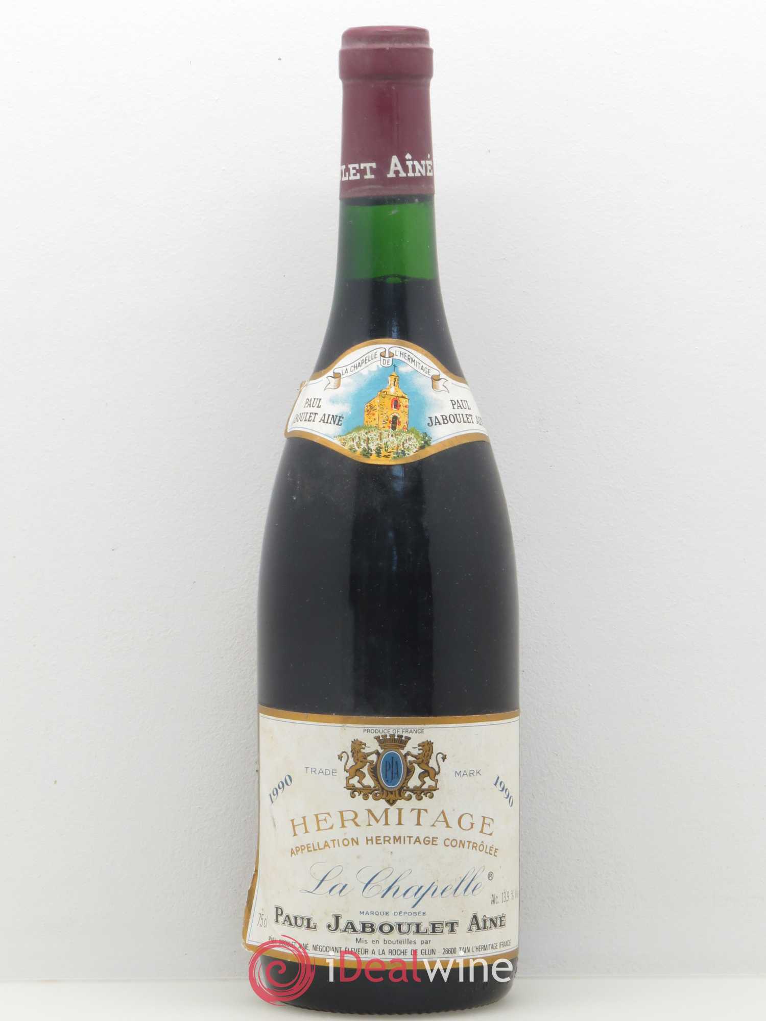 Hermitage La Chapelle Paul Jaboulet Ainé 1990 - Lot de 1 bouteille - 0